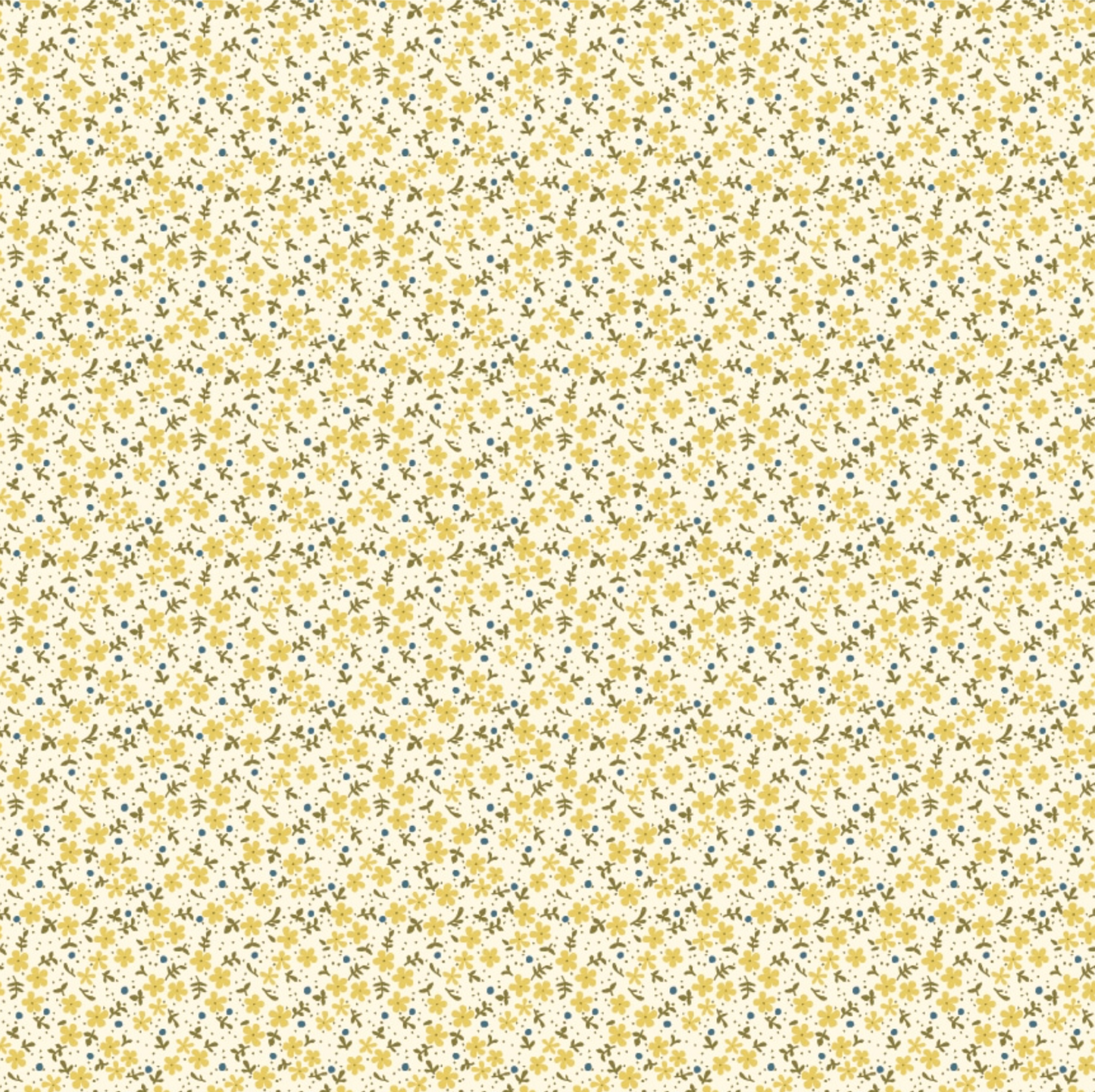 Delightful Department Store, Sandra Dee, Yellow DS23210, sold by the 1/2 yard - Good Vibes Quilt Shop