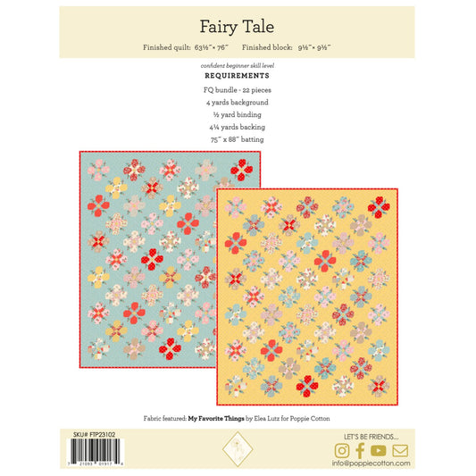 Fairy Tale Quilt Pattern, for the My Favorite Things Collection - Good Vibes Quilt Shop