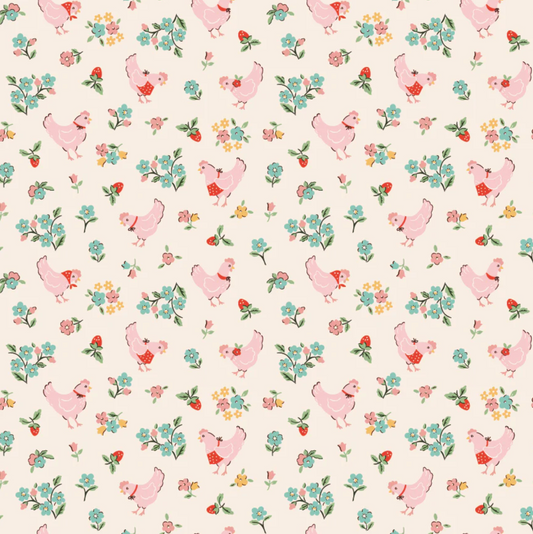 Farmhouse Fancy Fabric by Poppie Cotton, Fat Quarter Bundles, 20 Prints, sku FH25972 - Good Vibes Quilt Shop