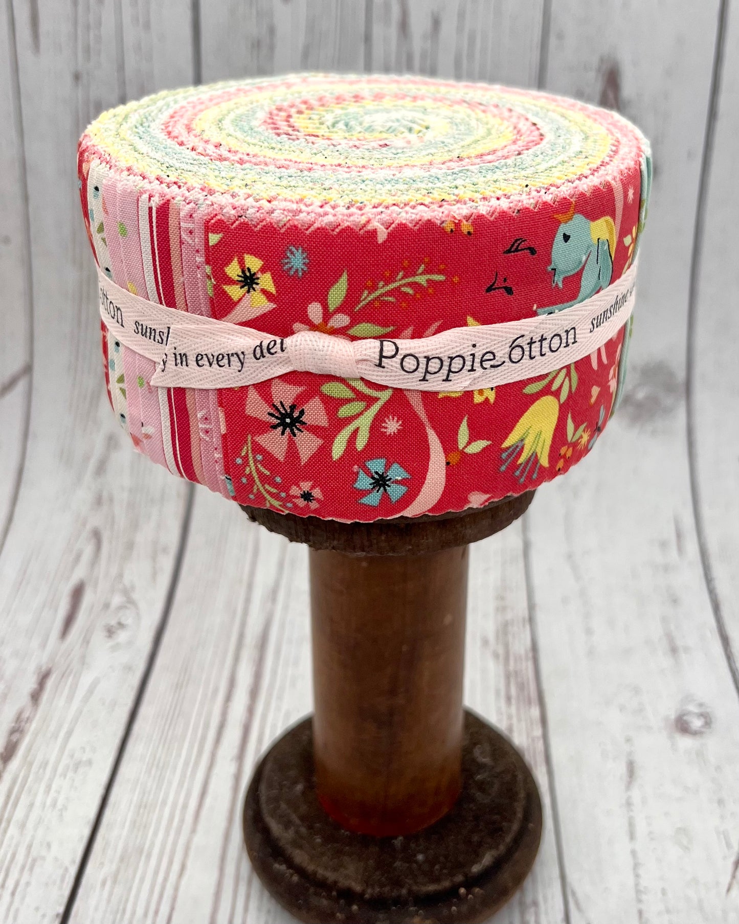 Finding Wonder Fabric, 2.5" Strips Precut, 21 Prints with 42 pieces