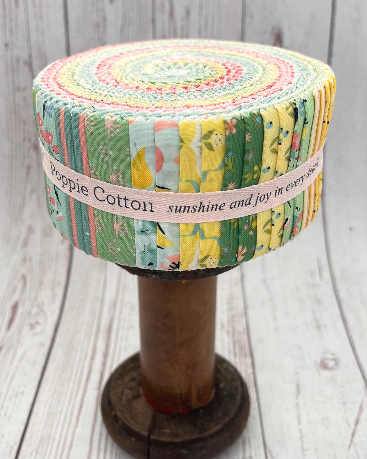 Finding Wonder Fabric, 2.5" Strips Precut, 21 Prints with 42 pieces