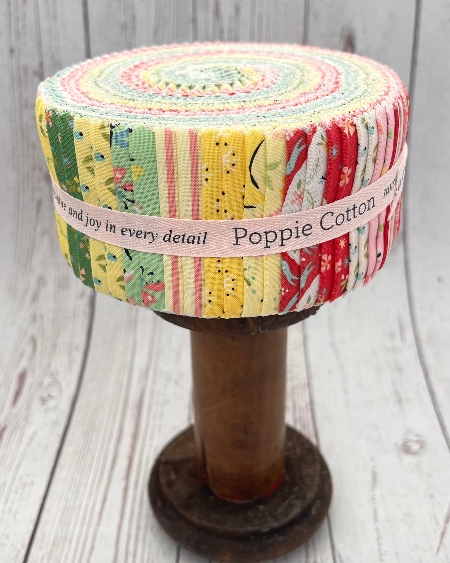 Finding Wonder Fabric, 2.5" Strips Precut, 21 Prints with 42 pieces