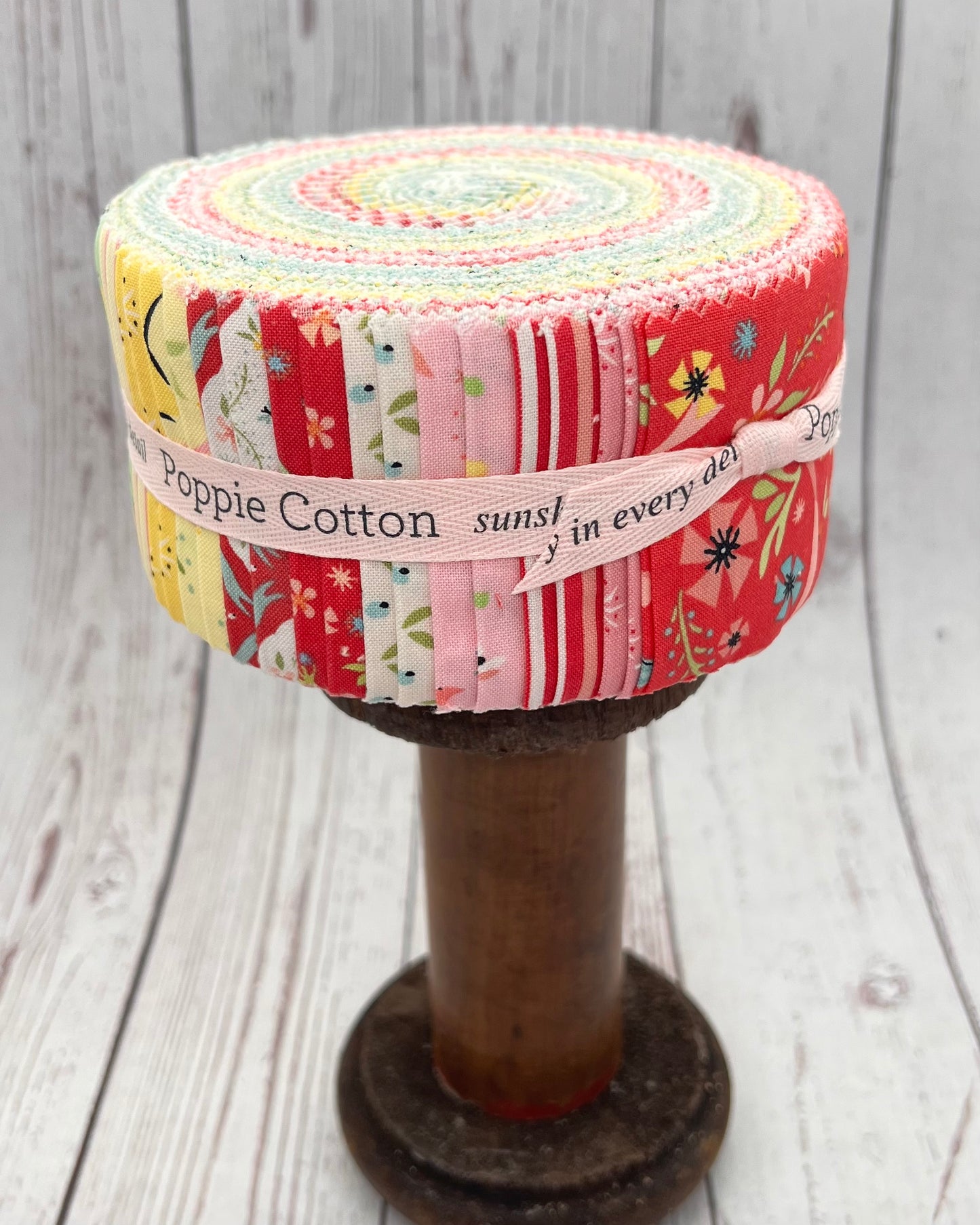 Finding Wonder Fabric, 2.5" Strips Precut, 21 Prints with 42 pieces