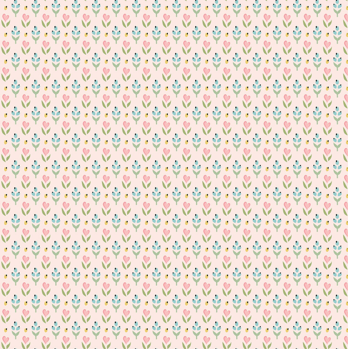 Finding Wonder Fabric, Hearts and Berries, , FW24217 sold by the 1/2 yard - Good Vibes Quilt Shop