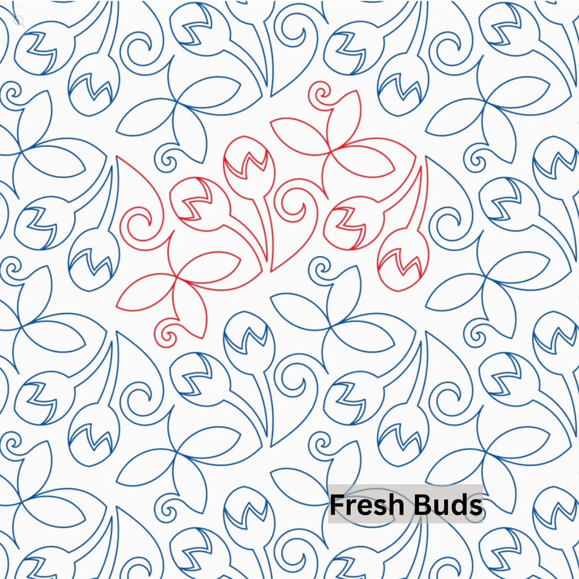 Flowers and Feathers Patterns Pantograph Patterns for Edge to Edge for Longarm Quilting - Good Vibes Quilt Shop