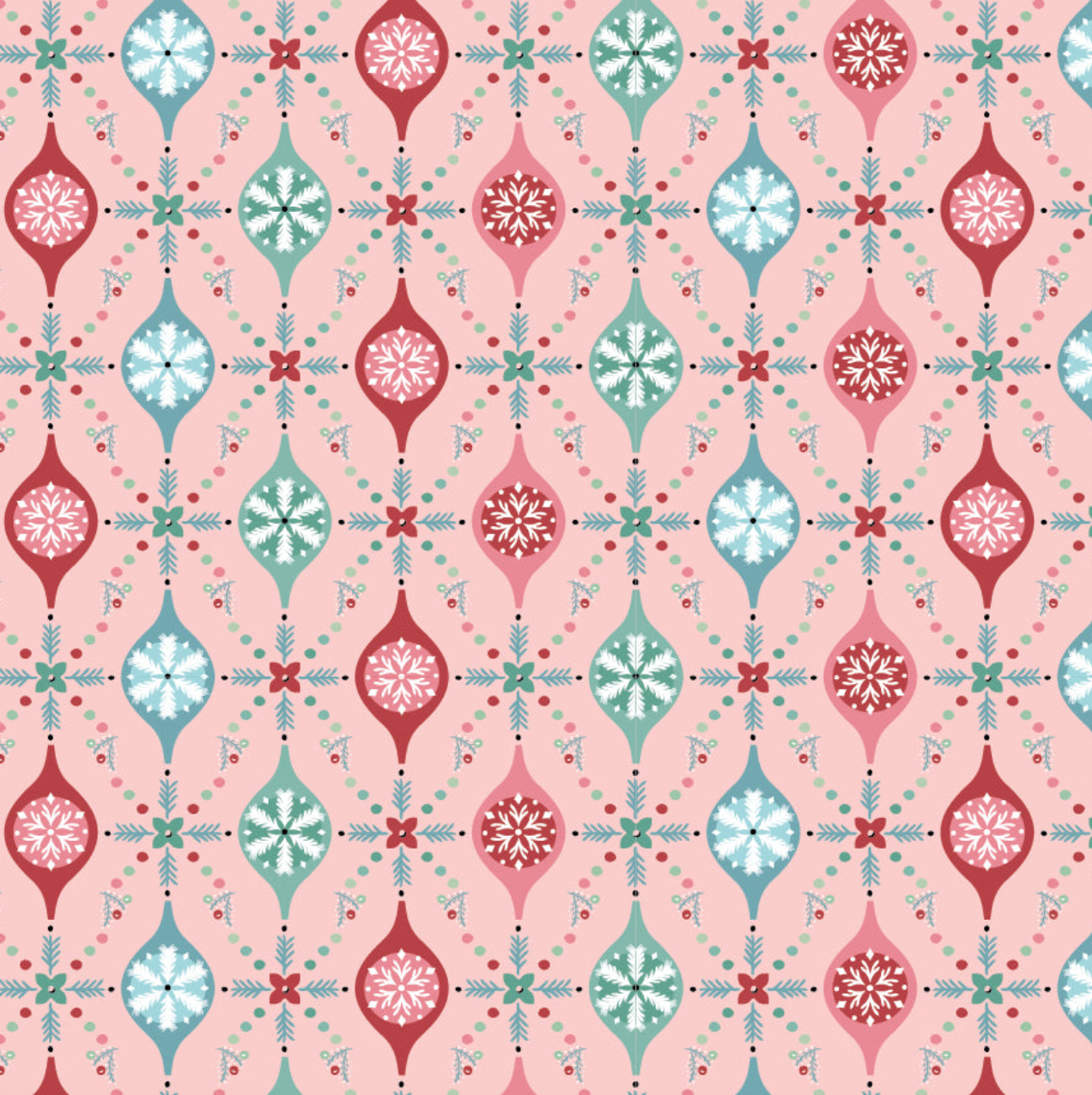 Frost and Flurry, Merry Berries Pink, FL25604, PREORDER!