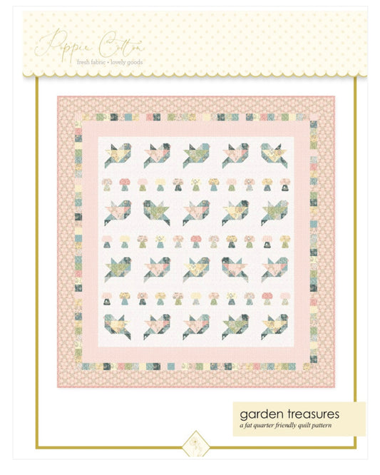 Garden Treasures Quilt Pattern, for the Garden Treasures Collection - Good Vibes Quilt Shop