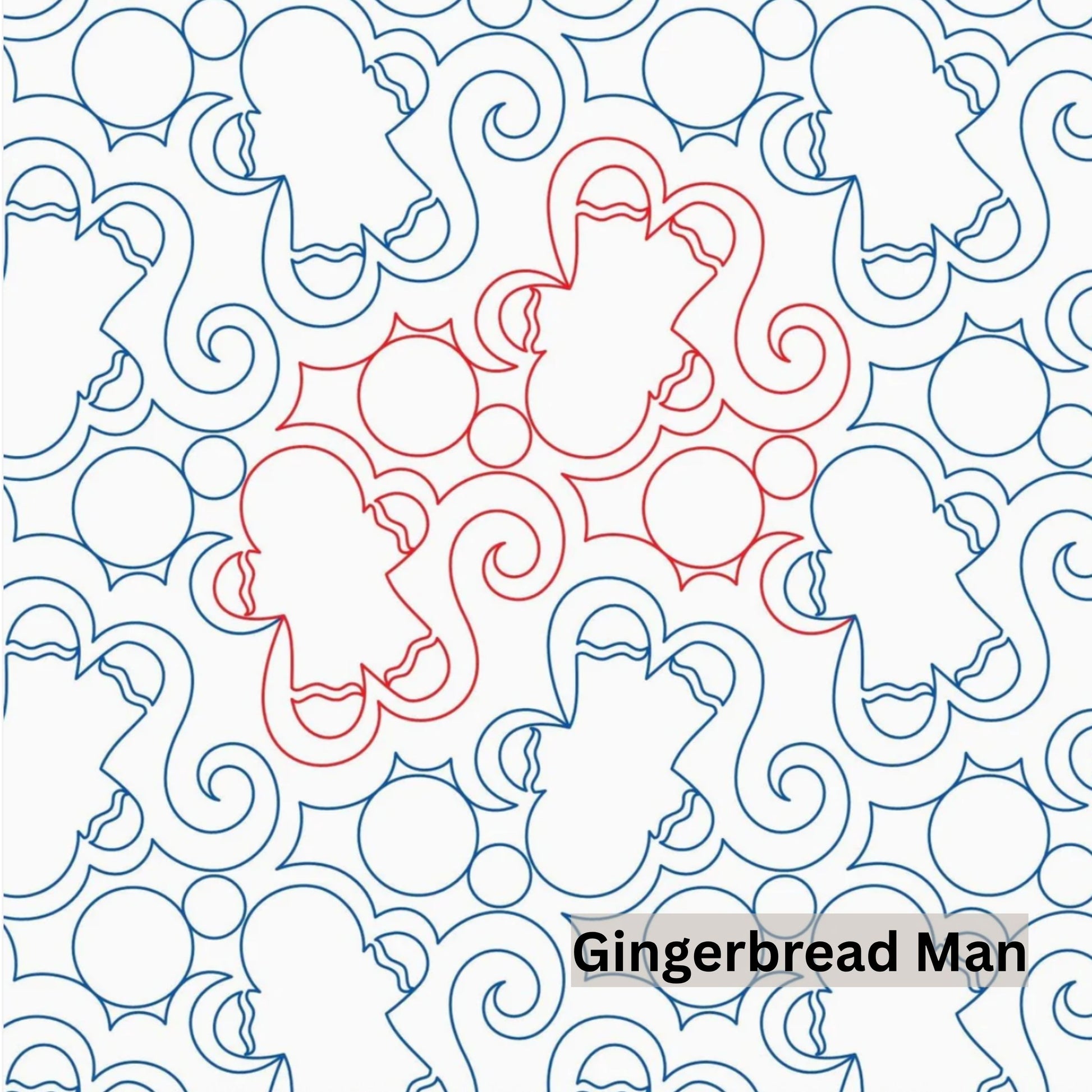 Christmas and Winter Snow Patterns Pantograph Patterns for Edge to Edge for Longarm Quilting - Good Vibes Quilt Shop