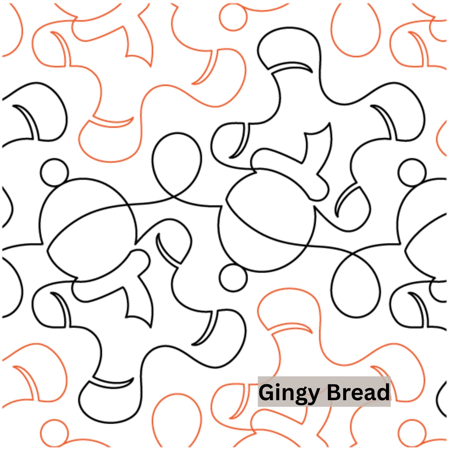 Christmas and Winter Snow Patterns Pantograph Patterns for Edge to Edge for Longarm Quilting - Good Vibes Quilt Shop