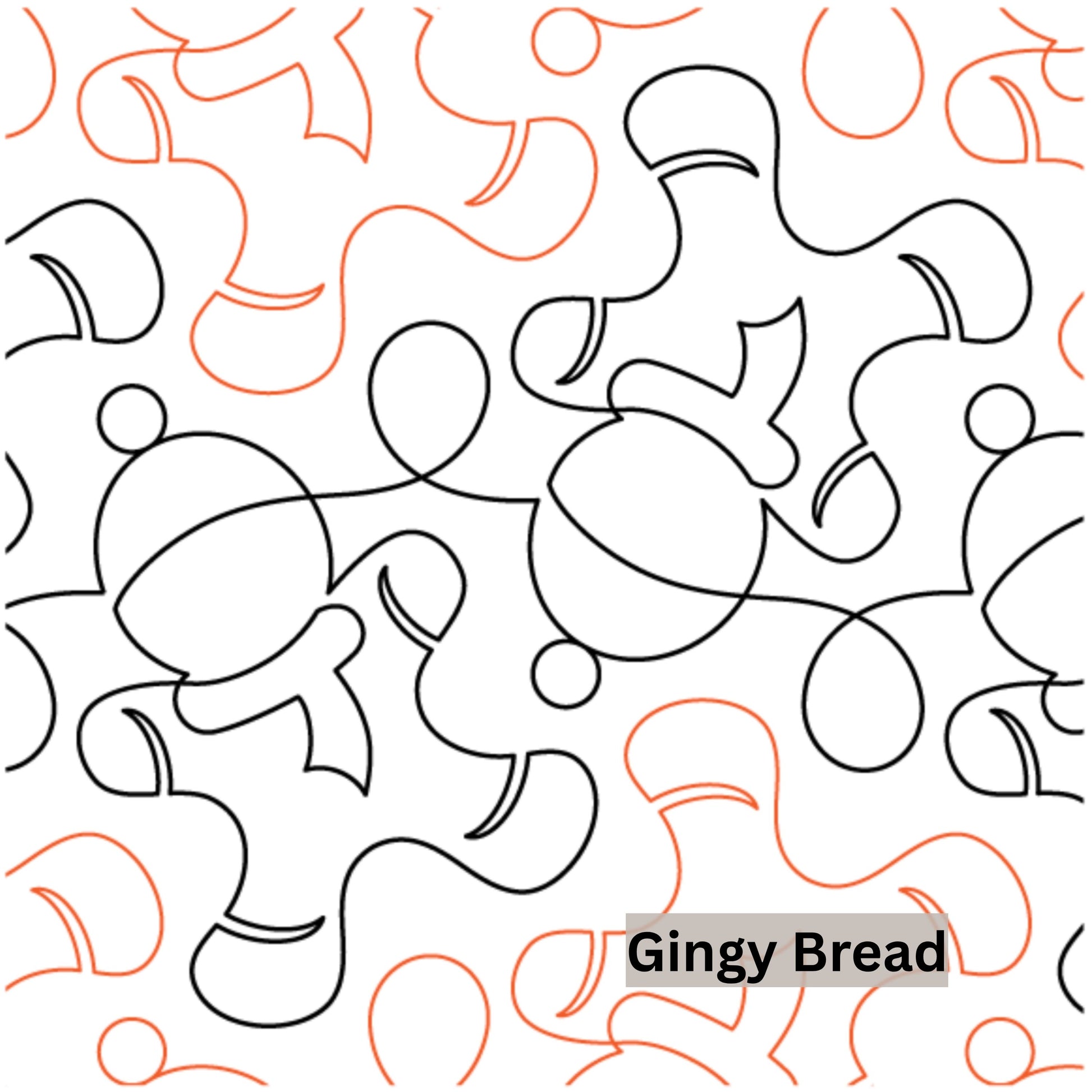 Christmas and Winter Snow Patterns Pantograph Patterns for Edge to Edge for Longarm Quilting - Good Vibes Quilt Shop