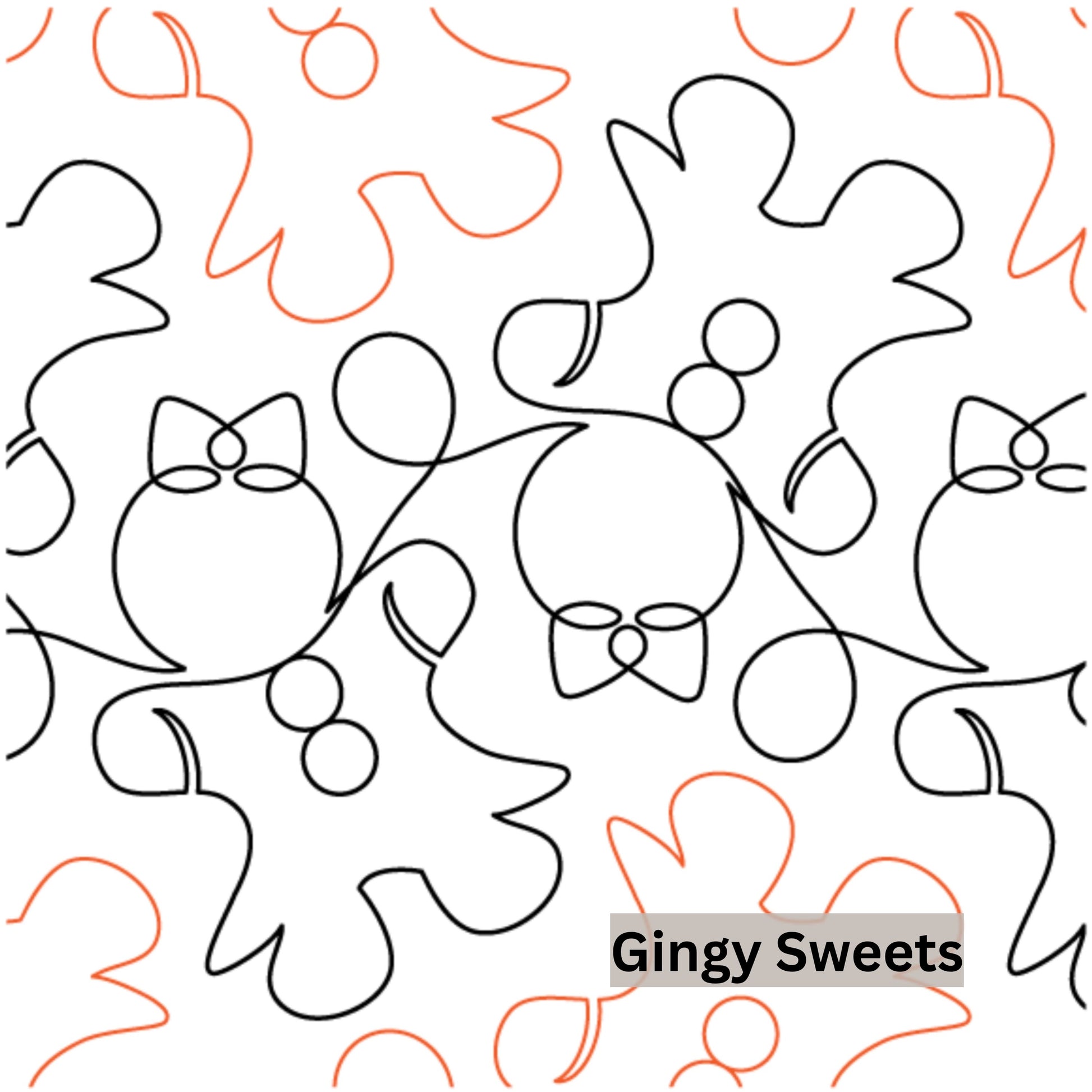 Christmas and Winter Snow Patterns Pantograph Patterns for Edge to Edge for Longarm Quilting - Good Vibes Quilt Shop