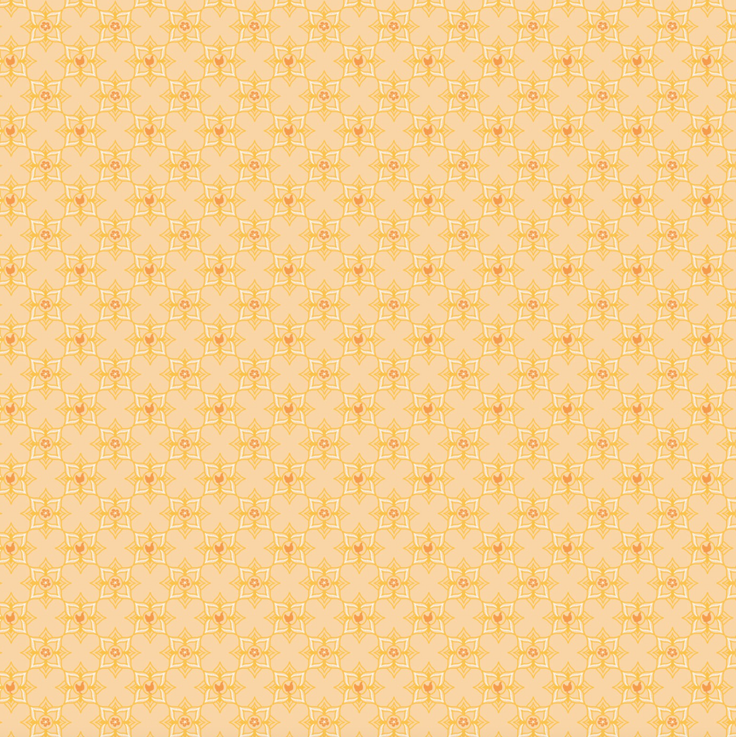 Barnyard Bandana, a PC Basic, Yellow Sunflower, BB21311, sold by 1/2 yard - Good Vibes Quilt Shop