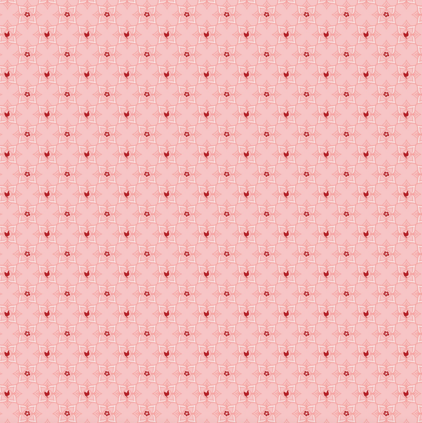 Barnyard Bandana, a PC Basic, Piglet Soft Pink, BB21312, sold by 1/2 yard - Good Vibes Quilt Shop