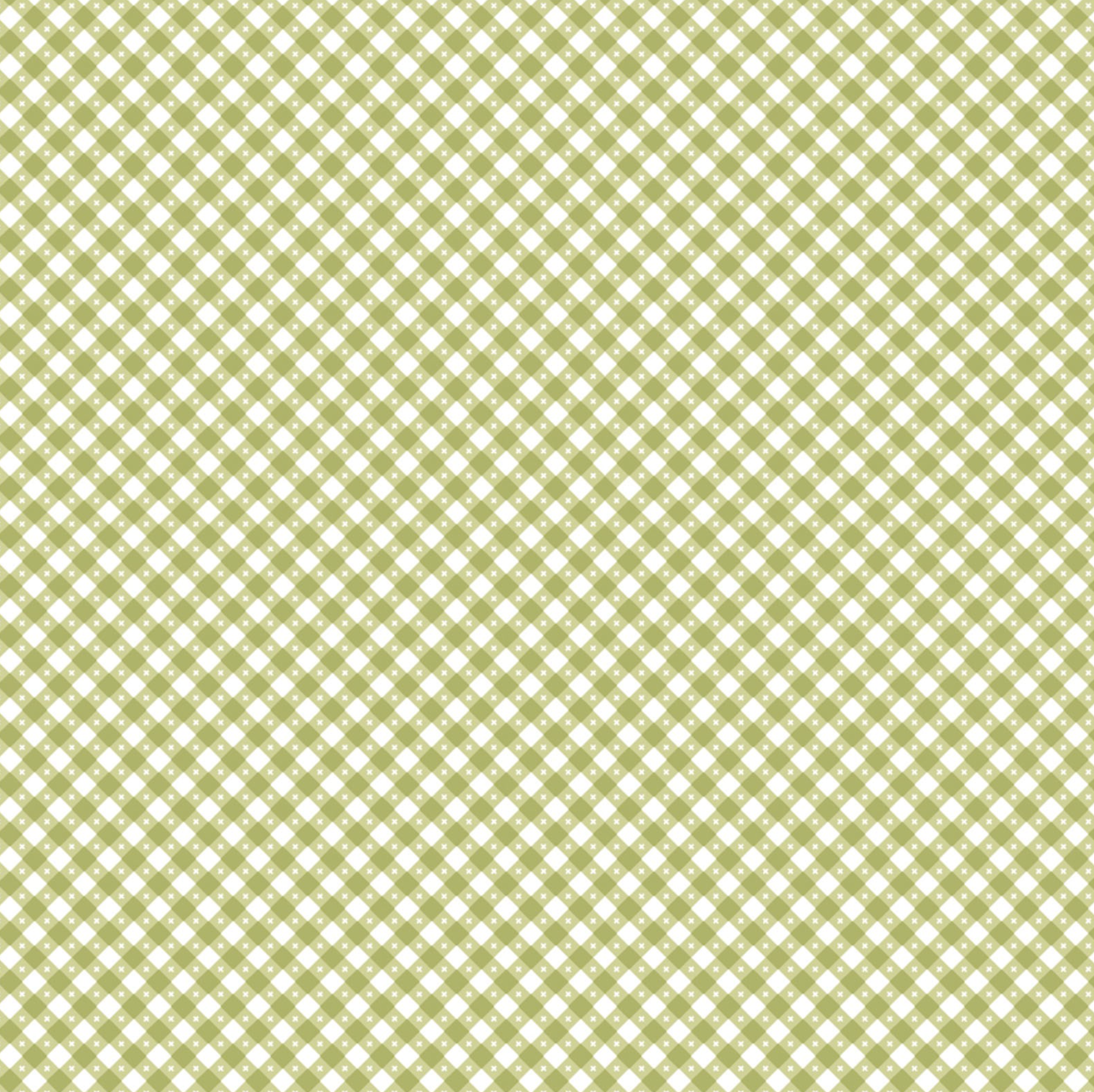 Gingham Picnic Green Grass GP21214, sold by the 1/2 yard - Good Vibes Quilt Shop
