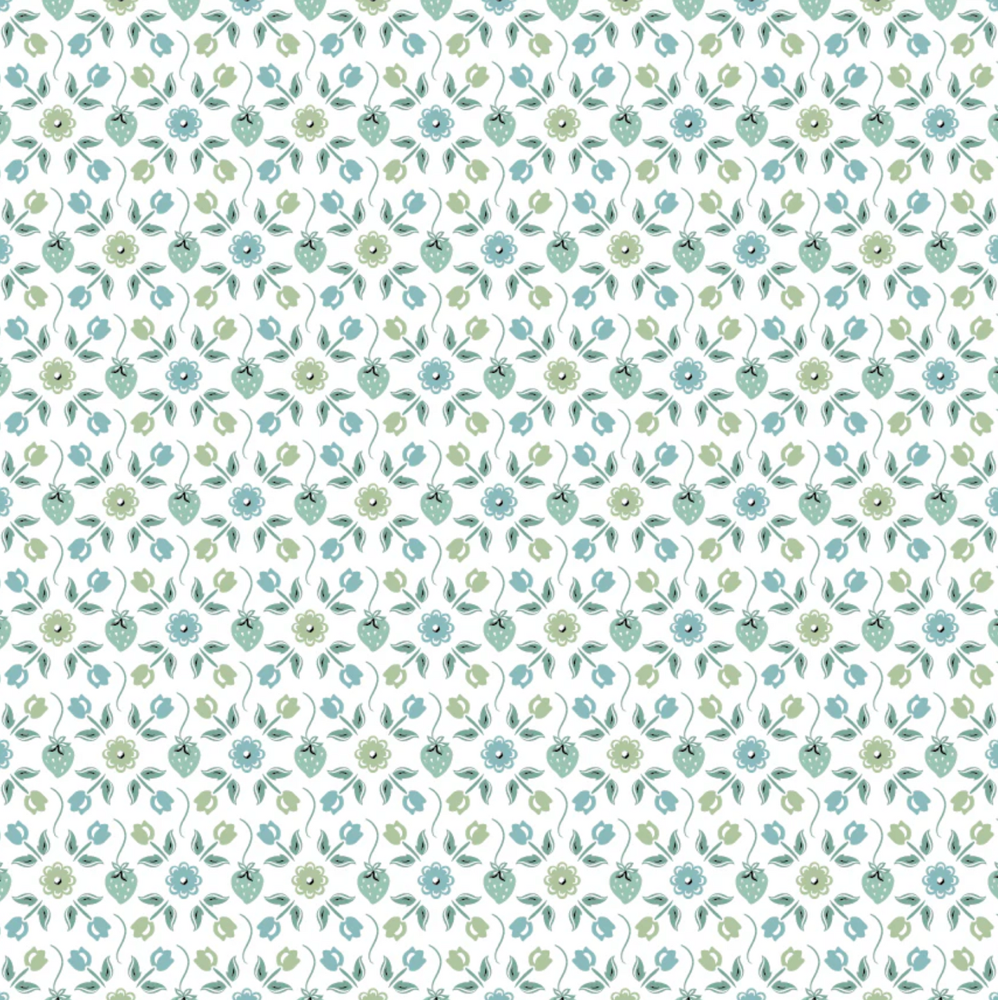 Granny's Sewing Room, Granny's Apron Blue, GS25914, PREORDER! - Good Vibes Quilt Shop