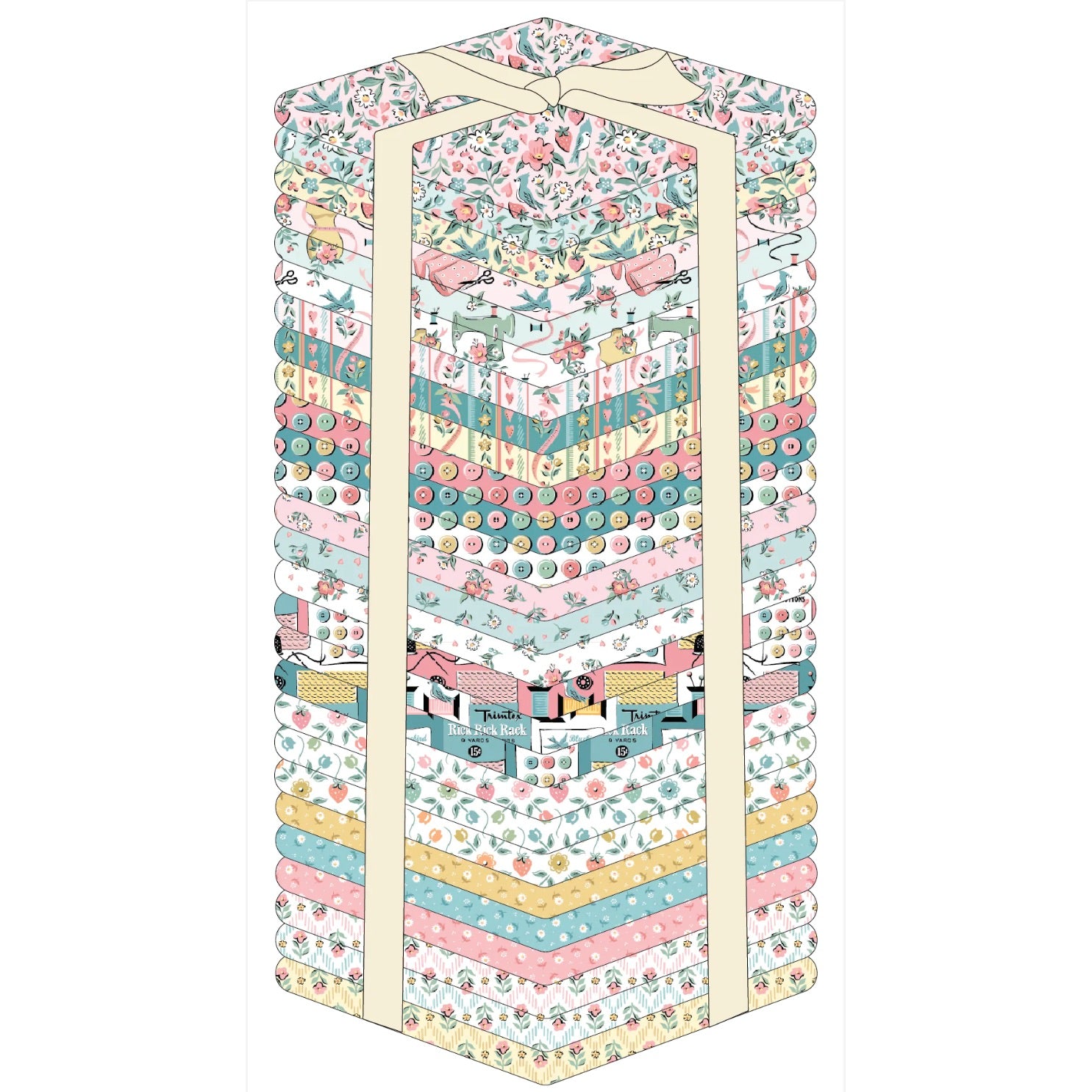 Granny's Sewing Room, Fat Quarter Bundles 27 Prints, GS25930, PREORDER! - Good Vibes Quilt Shop