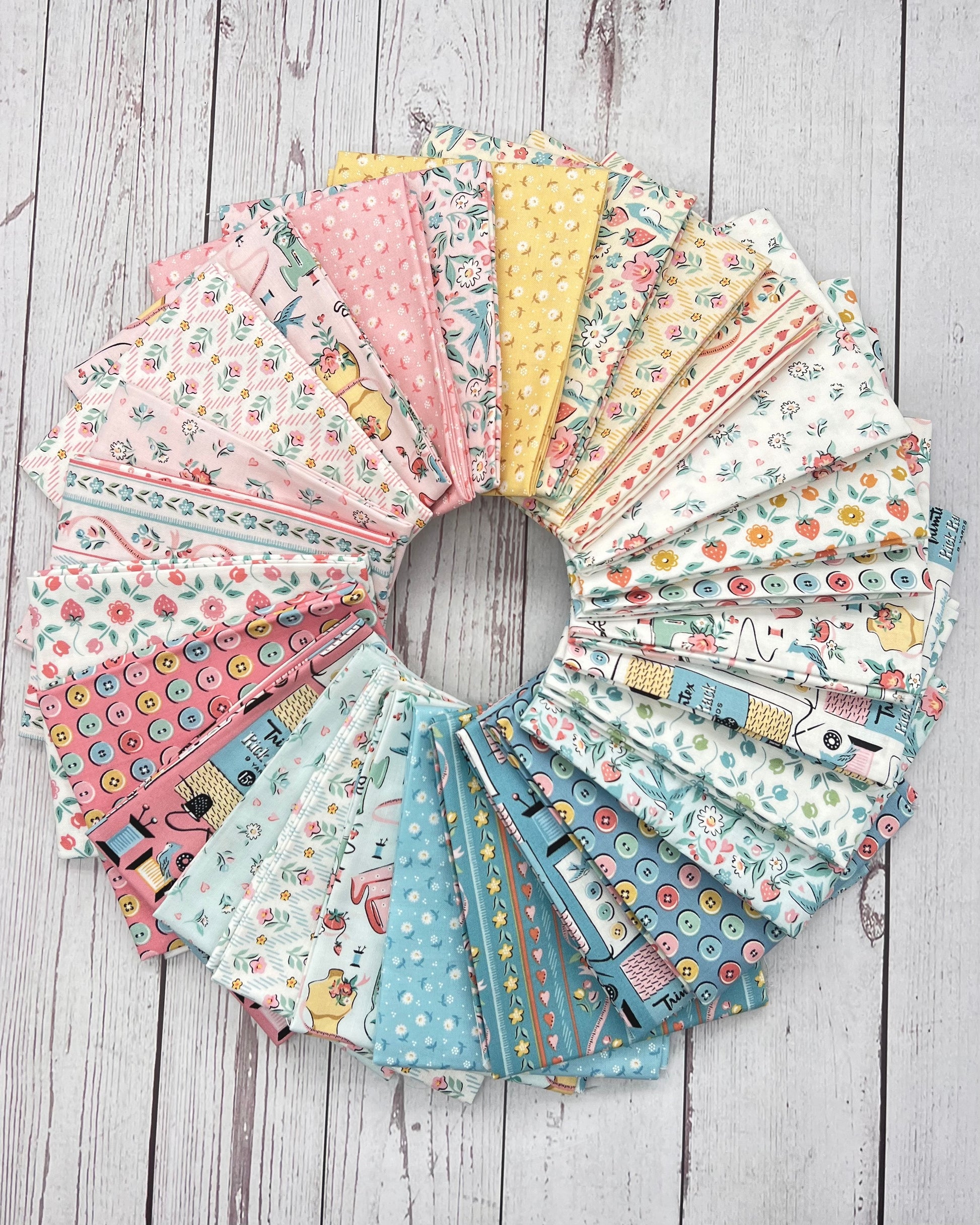 Granny's Sewing Room, Fat Quarter Bundles 27 Prints, GS25930 - Good Vibes Quilt Shop
