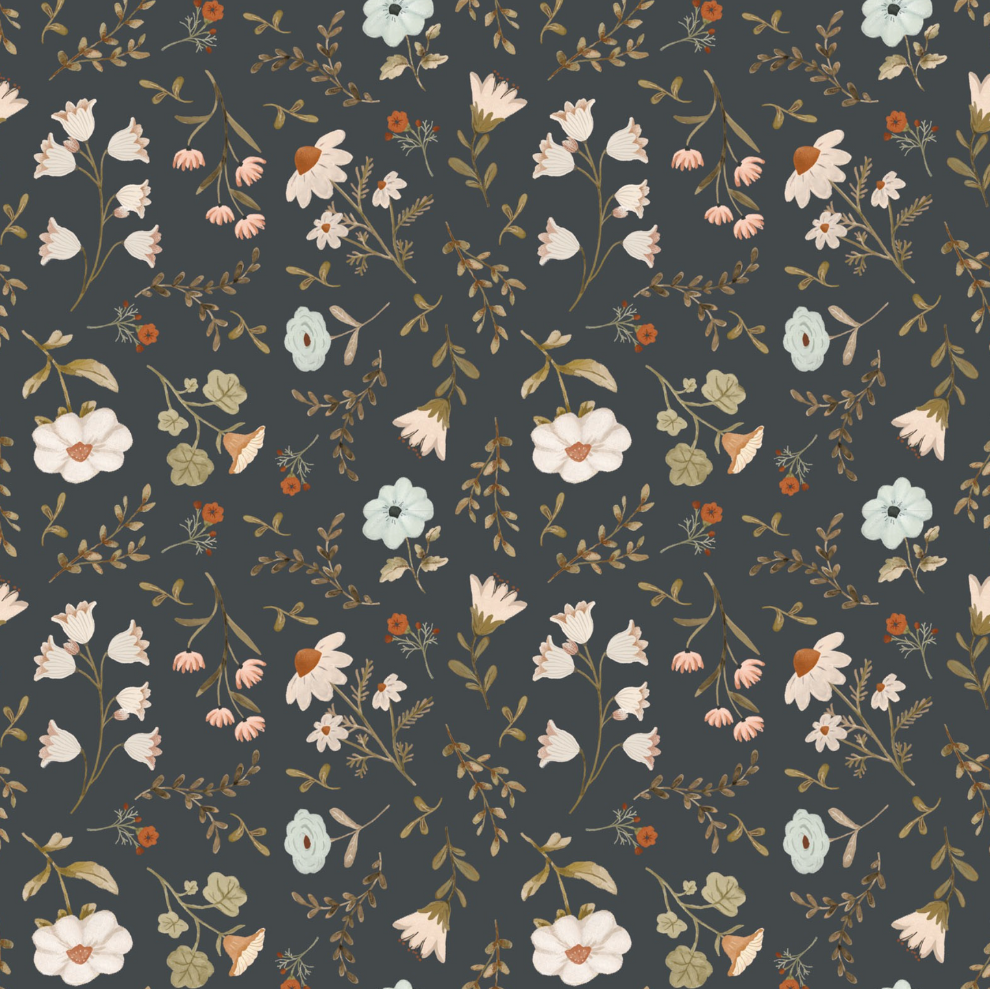 House and Home, HH22152 Meagan Black, sold by the 1/2 yard - Good Vibes Quilt Shop