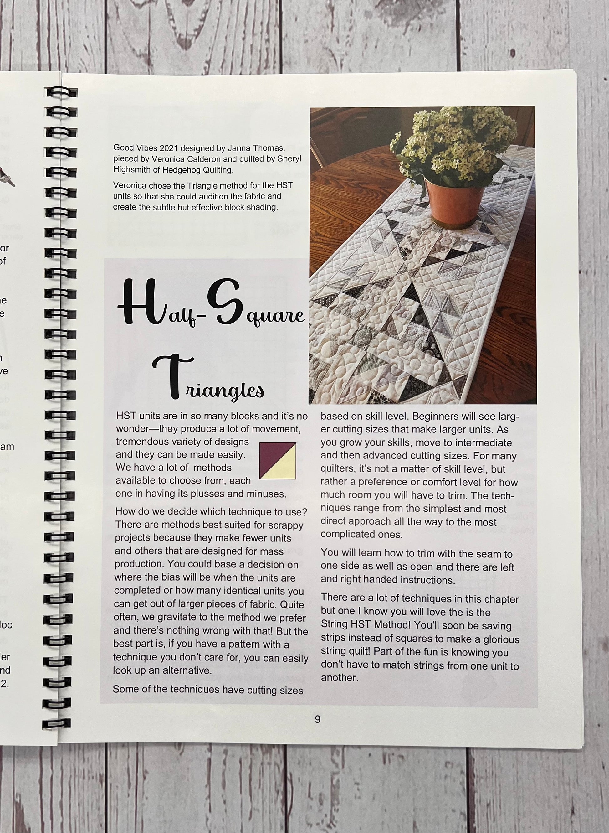 Half Square Triangles and Beyond, Volume 1 for Bloc Loc - Good Vibes Quilt Shop