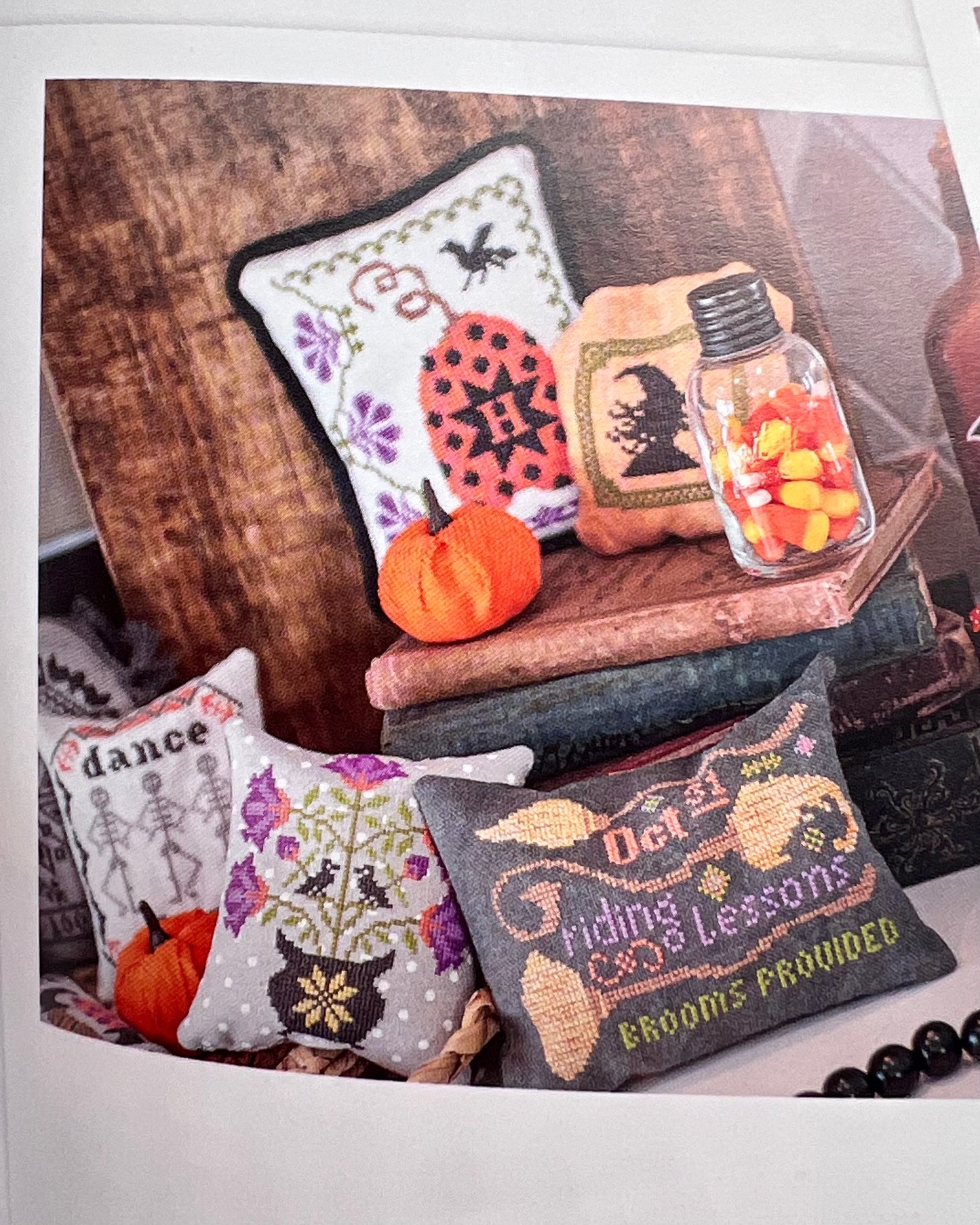 Halloween Memories, a Quilt and Cross Stitch Book, by Susan Ache ISE-960 - Good Vibes Quilt Shop