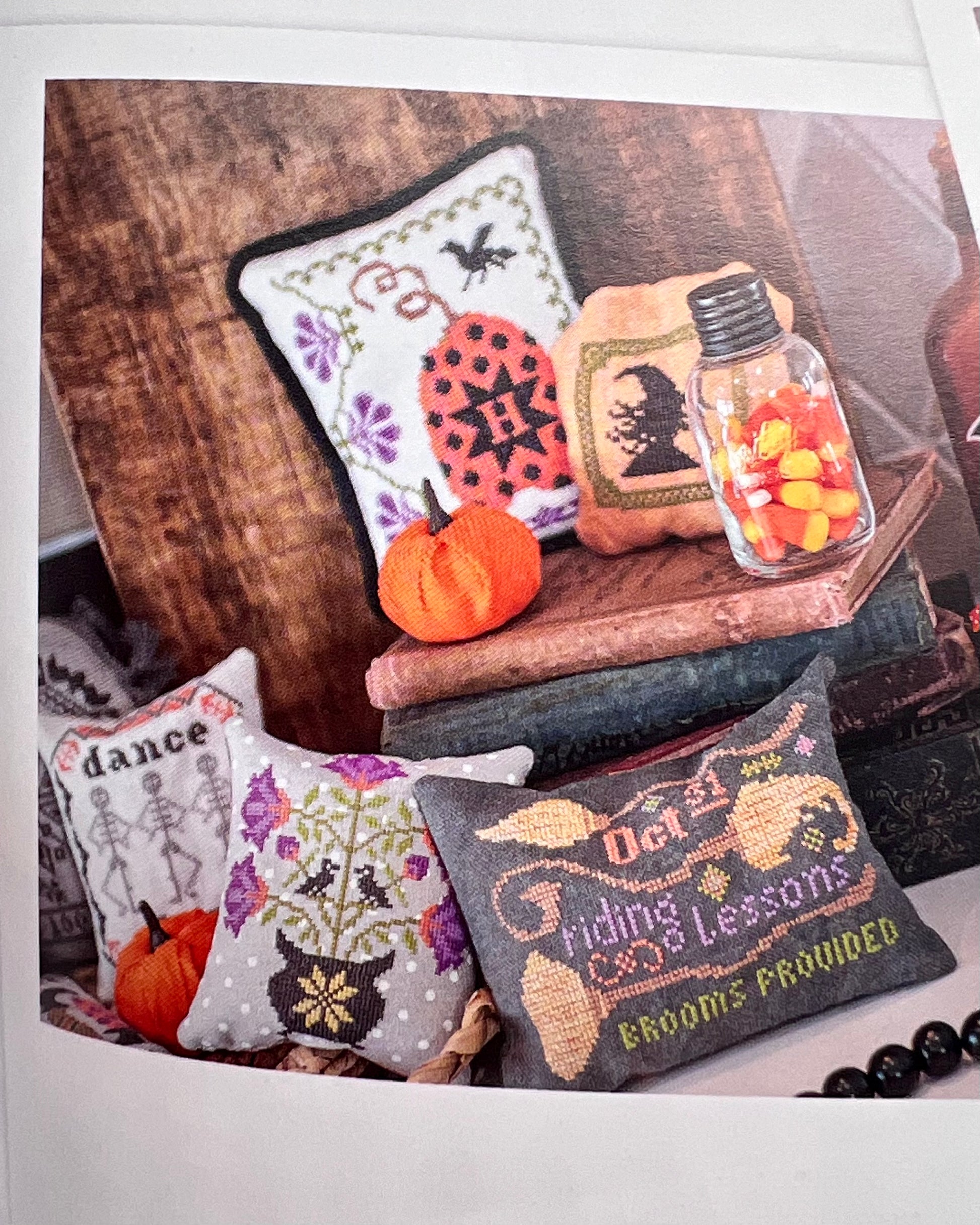 Halloween Memories, a Quilt and Cross Stitch Book, by Susan Ache ISE-960 - Good Vibes Quilt Shop