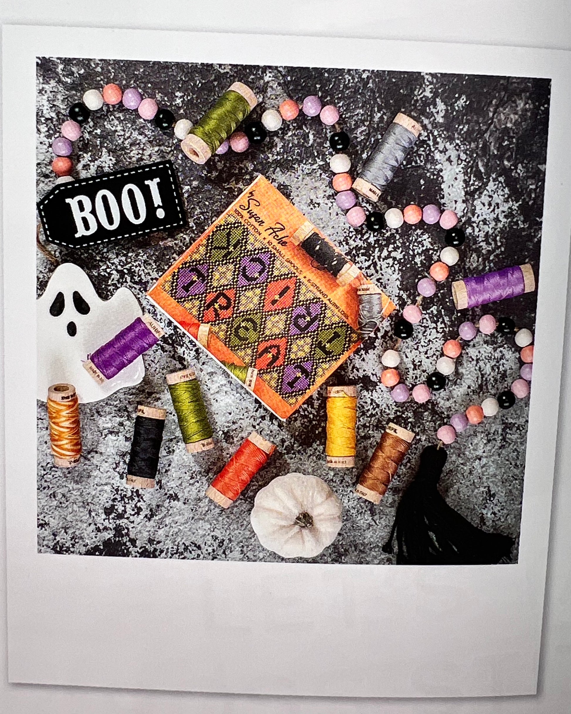 Halloween Memories, a Quilt and Cross Stitch Book, by Susan Ache ISE-960 - Good Vibes Quilt Shop