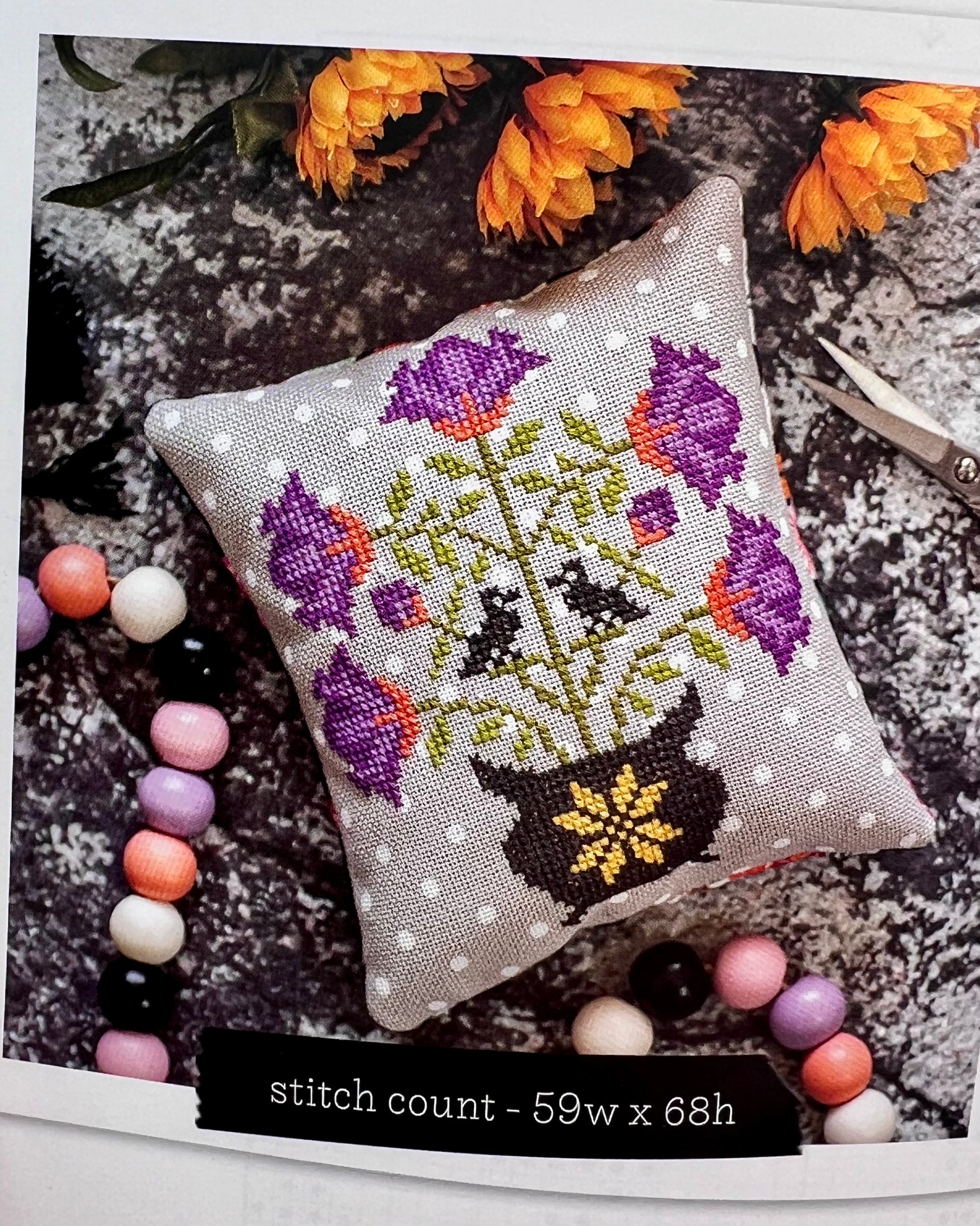 Halloween Memories, a Quilt and Cross Stitch Book, by Susan Ache ISE-960 - Good Vibes Quilt Shop