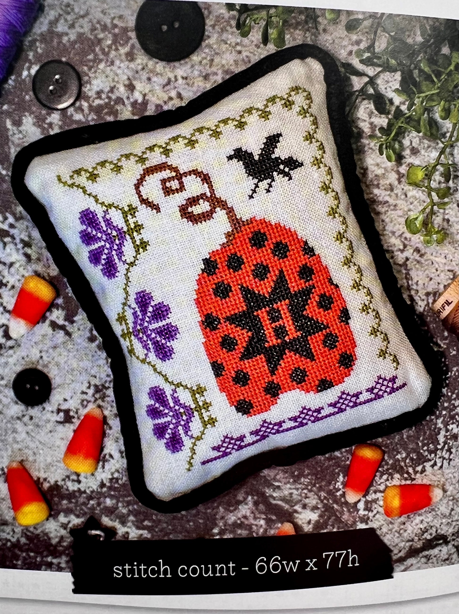 Halloween Memories, a Quilt and Cross Stitch Book, by Susan Ache ISE-960 - Good Vibes Quilt Shop