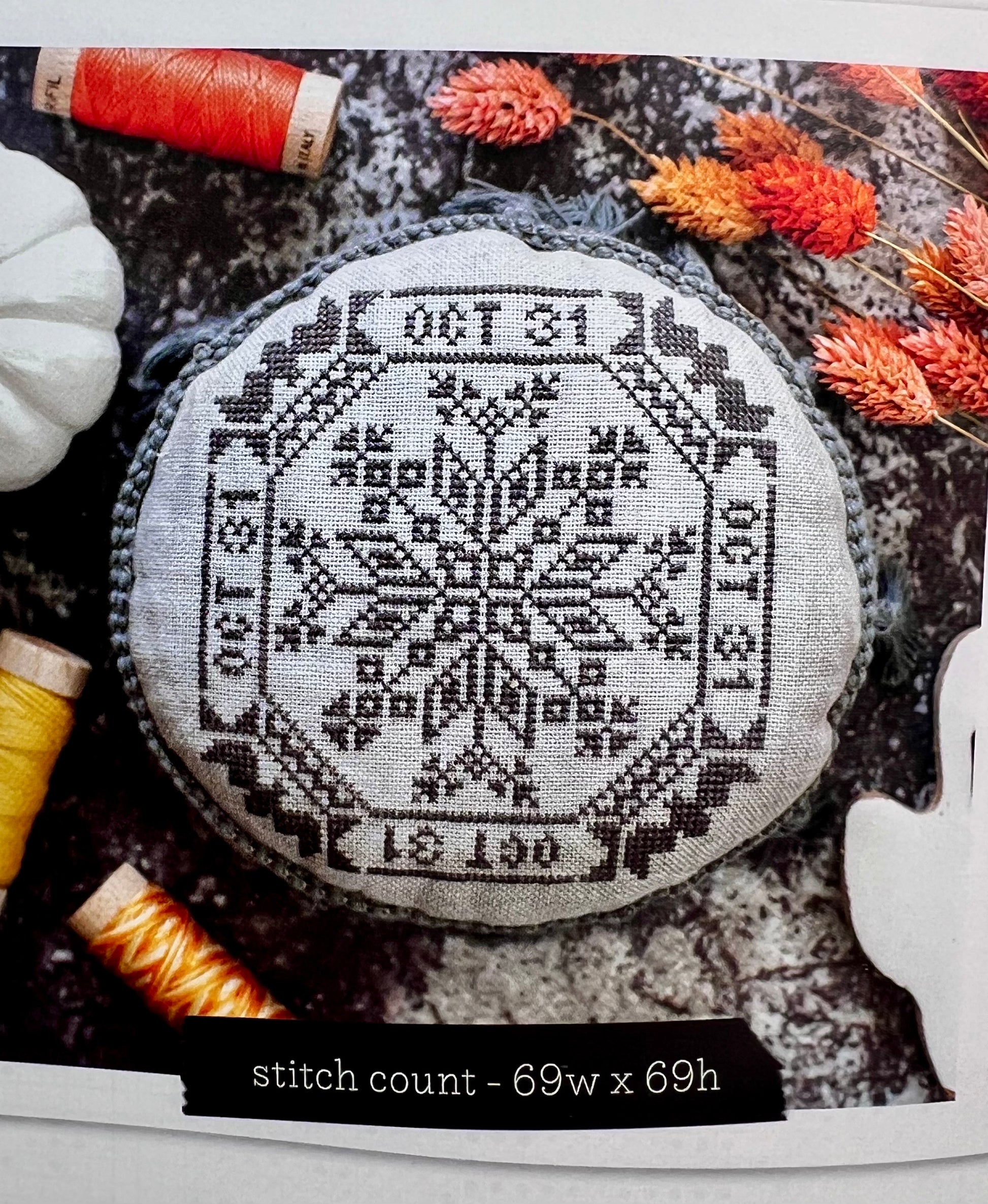 Halloween Memories, a Quilt and Cross Stitch Book, by Susan Ache ISE-960 - Good Vibes Quilt Shop