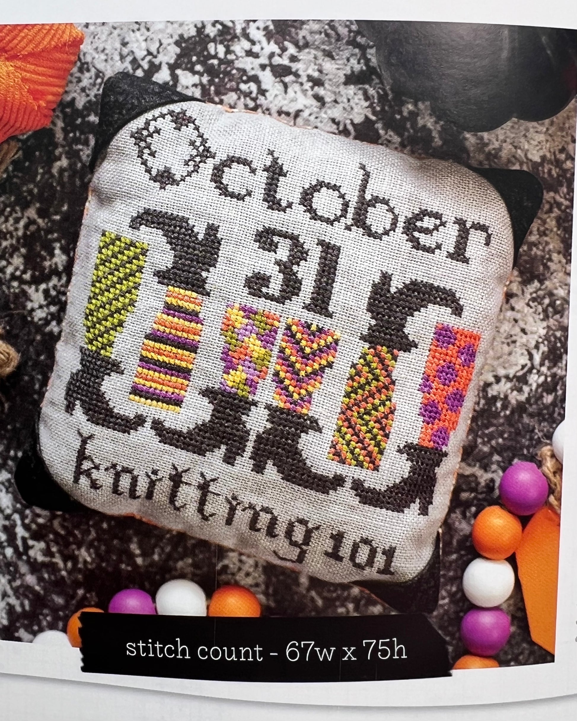 Halloween Memories, a Quilt and Cross Stitch Book, by Susan Ache ISE-960 - Good Vibes Quilt Shop