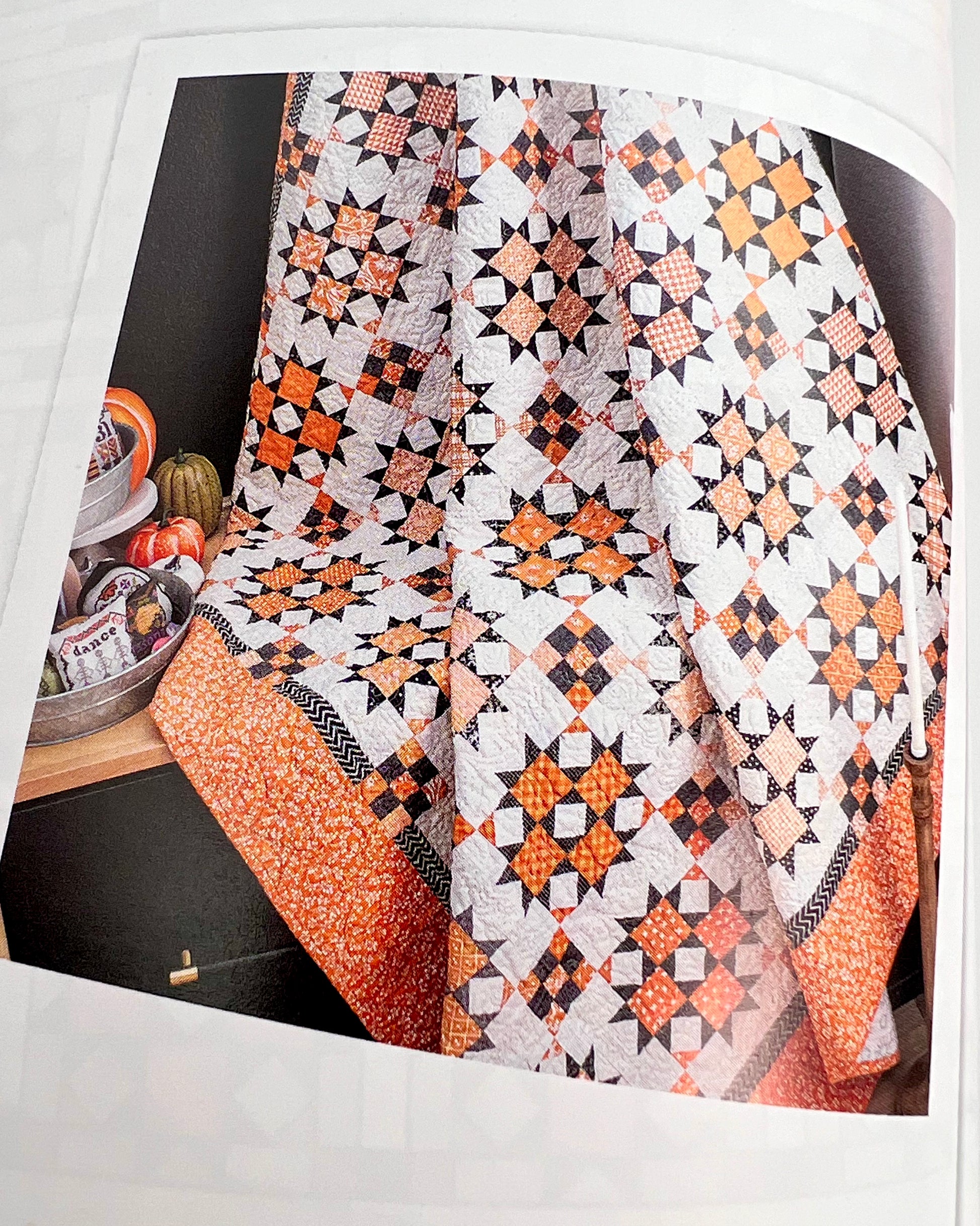 Halloween Memories, a Quilt and Cross Stitch Book, by Susan Ache ISE-960 - Good Vibes Quilt Shop