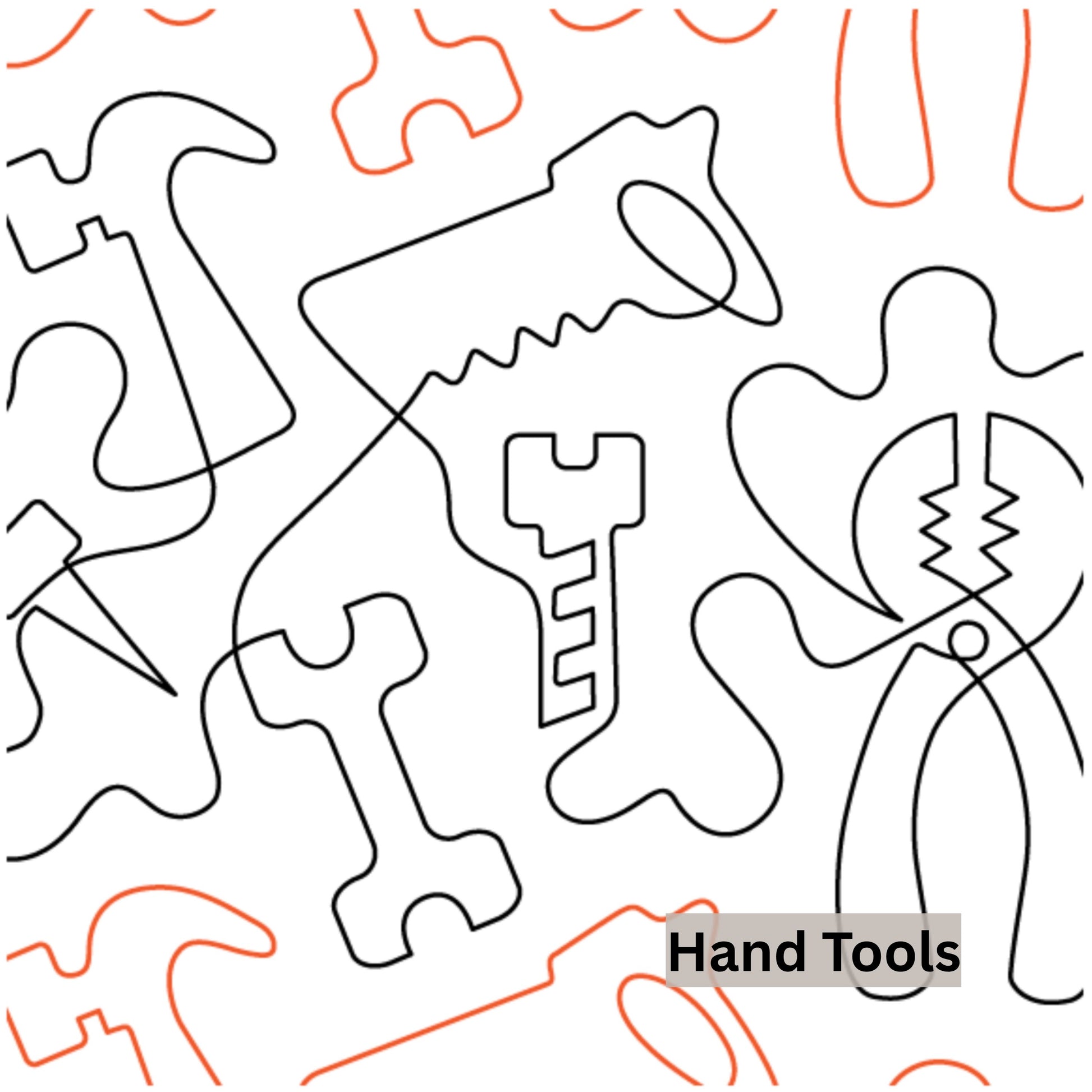 Novelty Pantograph Patterns for Edge to Edge for Longarm Quilting - Good Vibes Quilt Shop