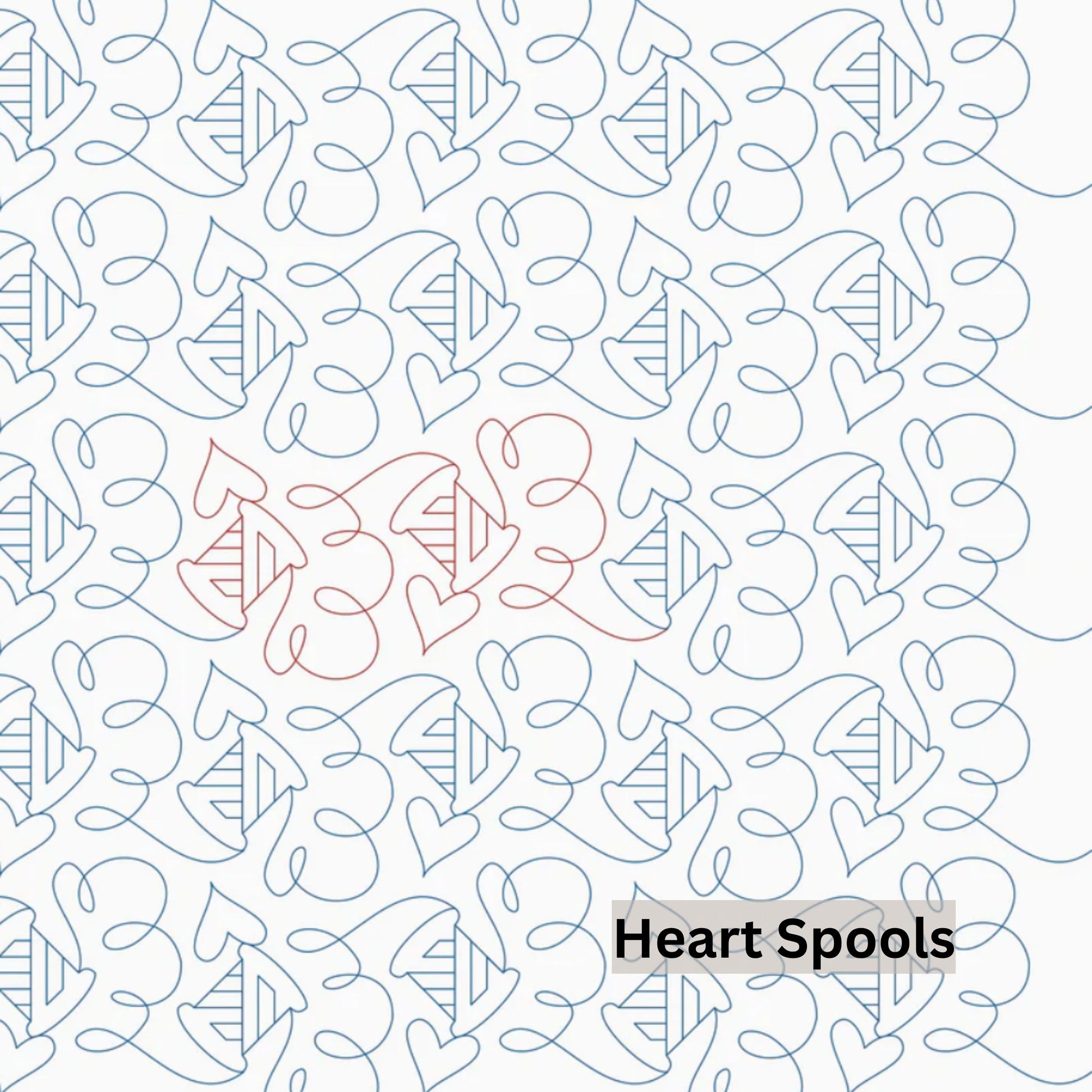 Novelty Pantograph Patterns for Edge to Edge for Longarm Quilting - Good Vibes Quilt Shop