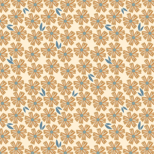 Hide and Seek Painted Daisies Yellow HS23410, sold by the 1/2 yard - Good Vibes Quilt Shop