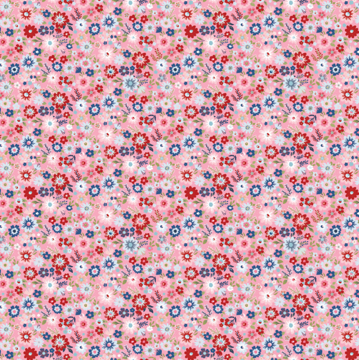 Hip Hip Hooray Liberty Pink, HH25102 - Good Vibes Quilt Shop