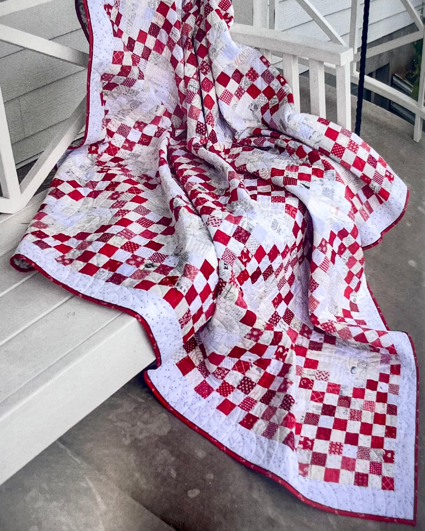 Heirloom Quilts from Carmen Geddes of Ten Sisters for Easy Piecing Grid System - Good Vibes Quilt Shop