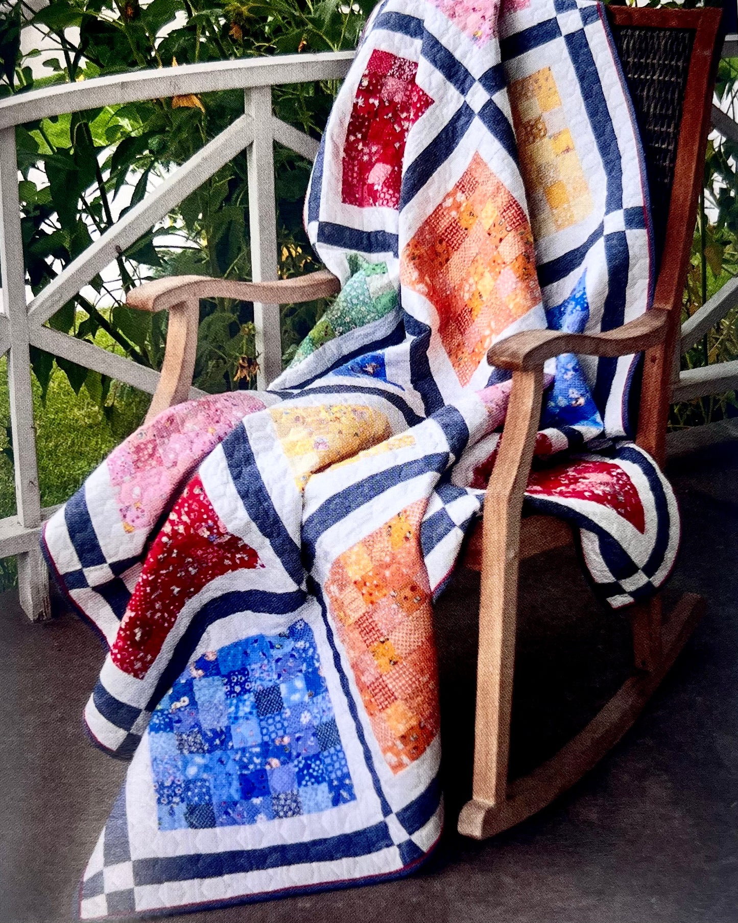 Heirloom Quilts from Carmen Geddes of Ten Sisters for Easy Piecing Grid System - Good Vibes Quilt Shop