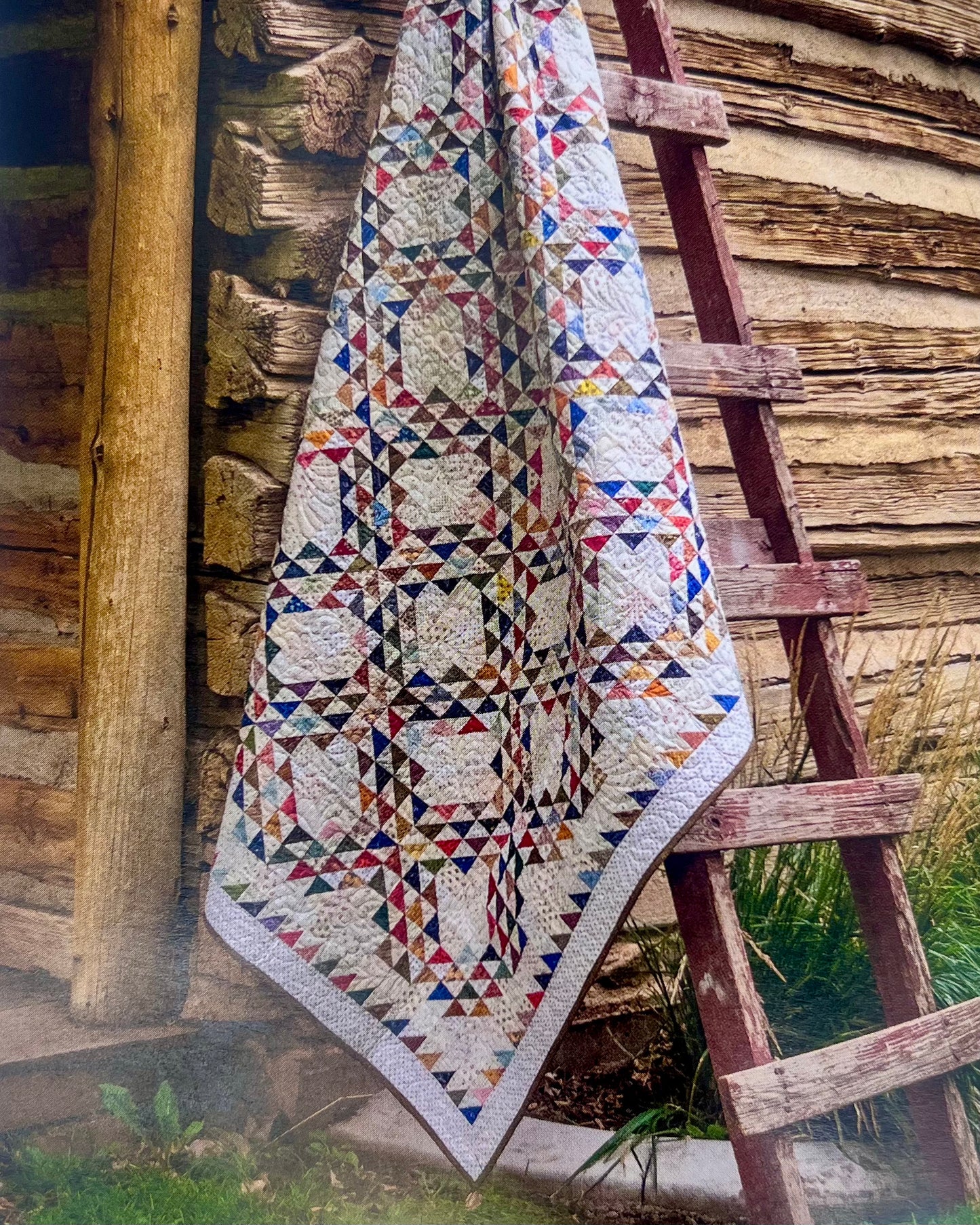 Heirloom Quilts from Carmen Geddes of Ten Sisters for Easy Piecing Grid System - Good Vibes Quilt Shop