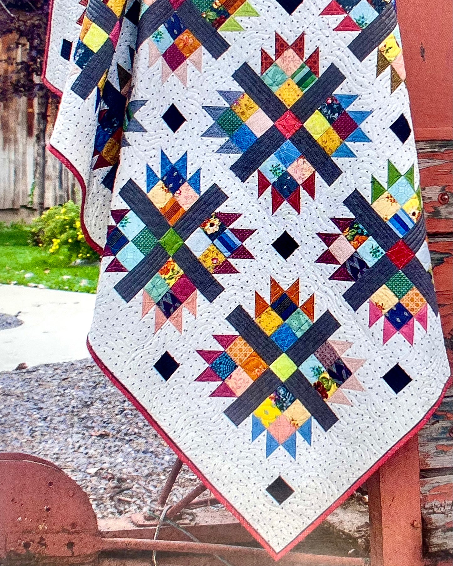 Heirloom Quilts from Carmen Geddes of Ten Sisters for Easy Piecing Grid System - Good Vibes Quilt Shop