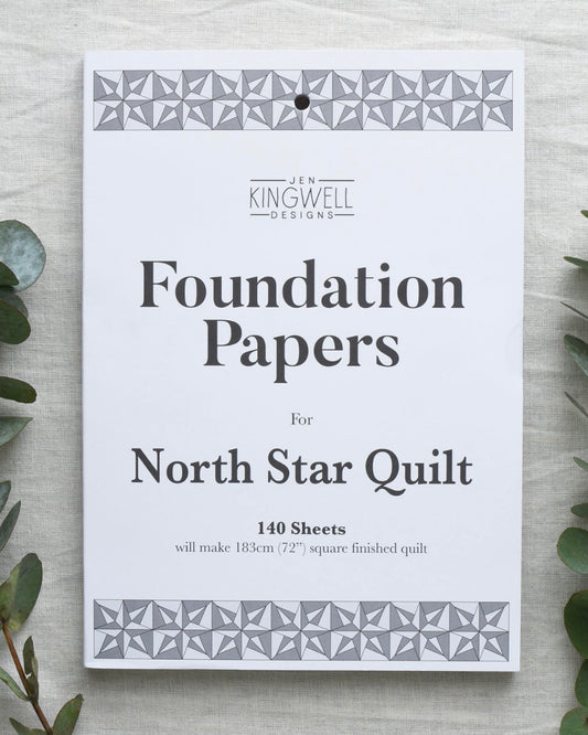North Star Foundation Paper Piecing, by Jen Kingwell JKD 8939