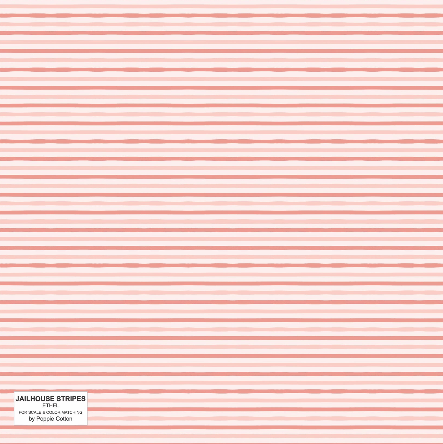 Jailhouse Stripes Fat Quarter Bundle, 1 FULL ONE YARD Pieces of Each 6 SKUs - Good Vibes Quilt Shop