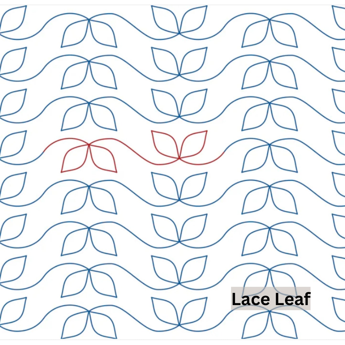 Flowers and Feathers Patterns Pantograph Patterns for Edge to Edge for Longarm Quilting - Good Vibes Quilt Shop