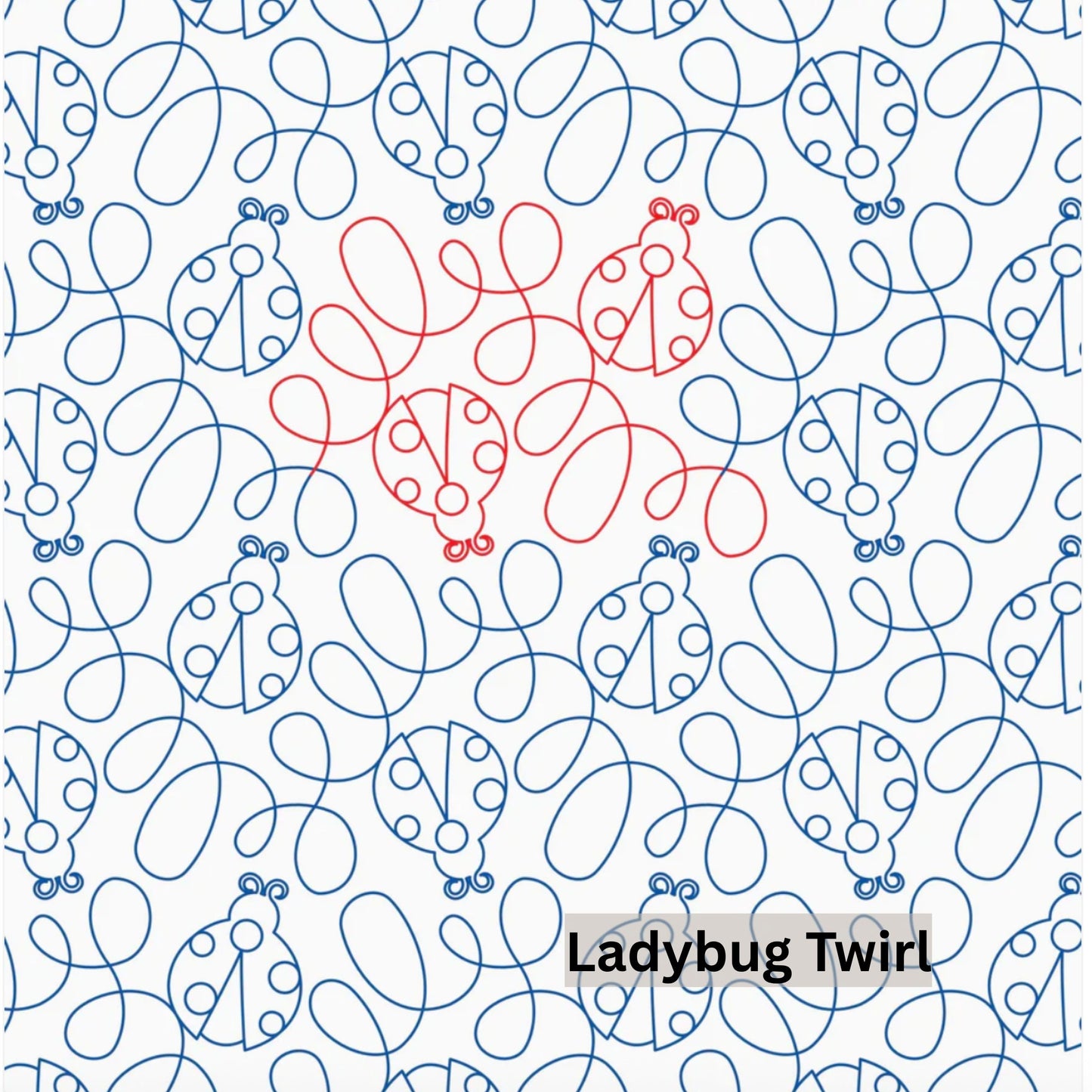 Bees, Butterflies and Bugs Pantograph Patterns for Edge to Edge for Longarm Quilting - Good Vibes Quilt Shop