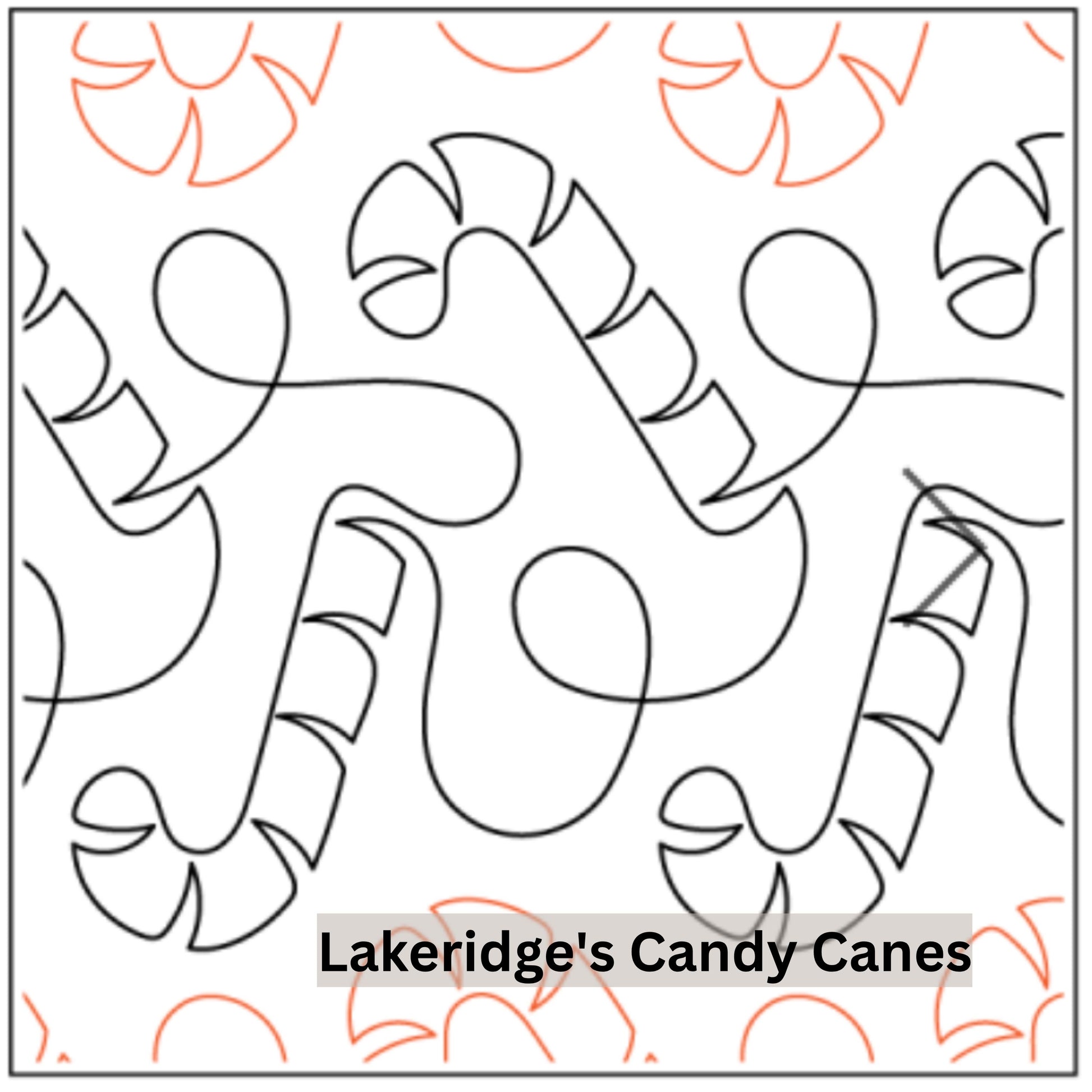 Christmas and Winter Snow Patterns Pantograph Patterns for Edge to Edge for Longarm Quilting - Good Vibes Quilt Shop