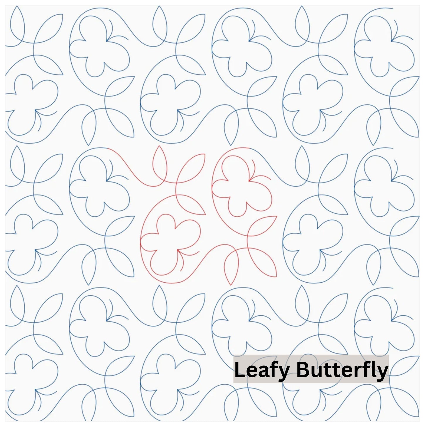 Bees, Butterflies and Bugs Pantograph Patterns for Edge to Edge for Longarm Quilting - Good Vibes Quilt Shop