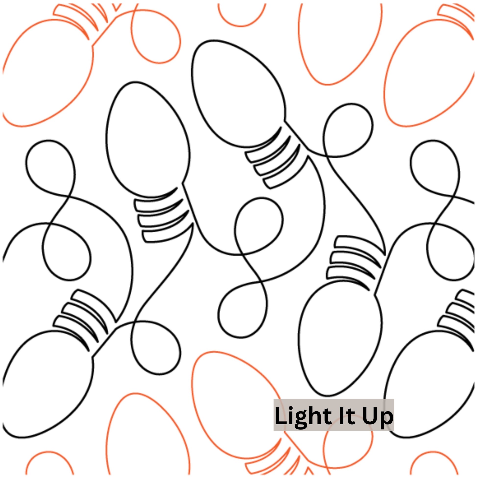 Christmas and Winter Snow Patterns Pantograph Patterns for Edge to Edge for Longarm Quilting - Good Vibes Quilt Shop