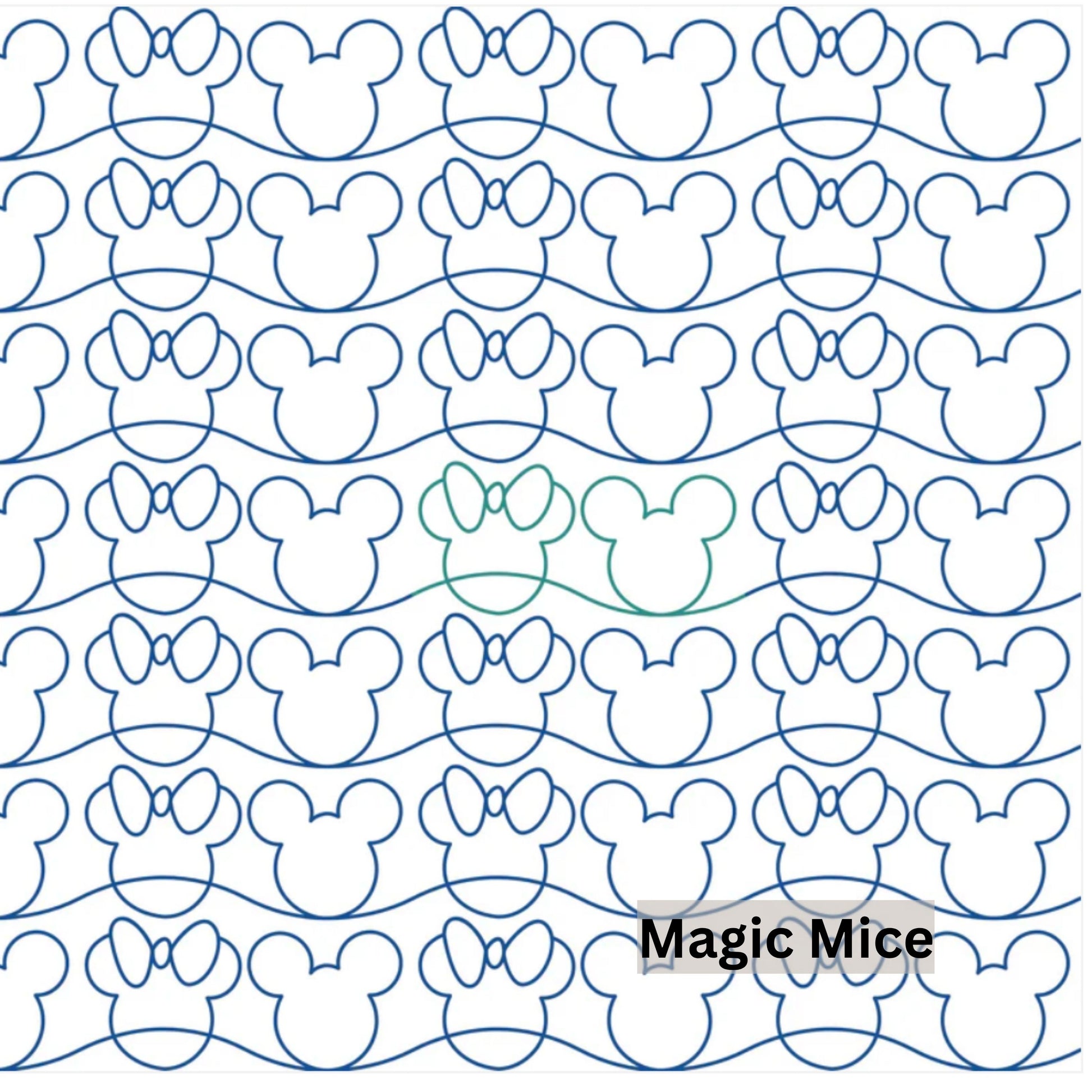 Novelty Pantograph Patterns for Edge to Edge for Longarm Quilting - Good Vibes Quilt Shop