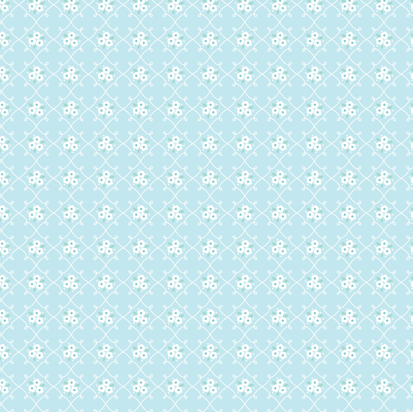 Market Day Rosie Fence Teal MK24564, sold by the 1/2 yard, *PRE-ORDER - Good Vibes Quilt Shop