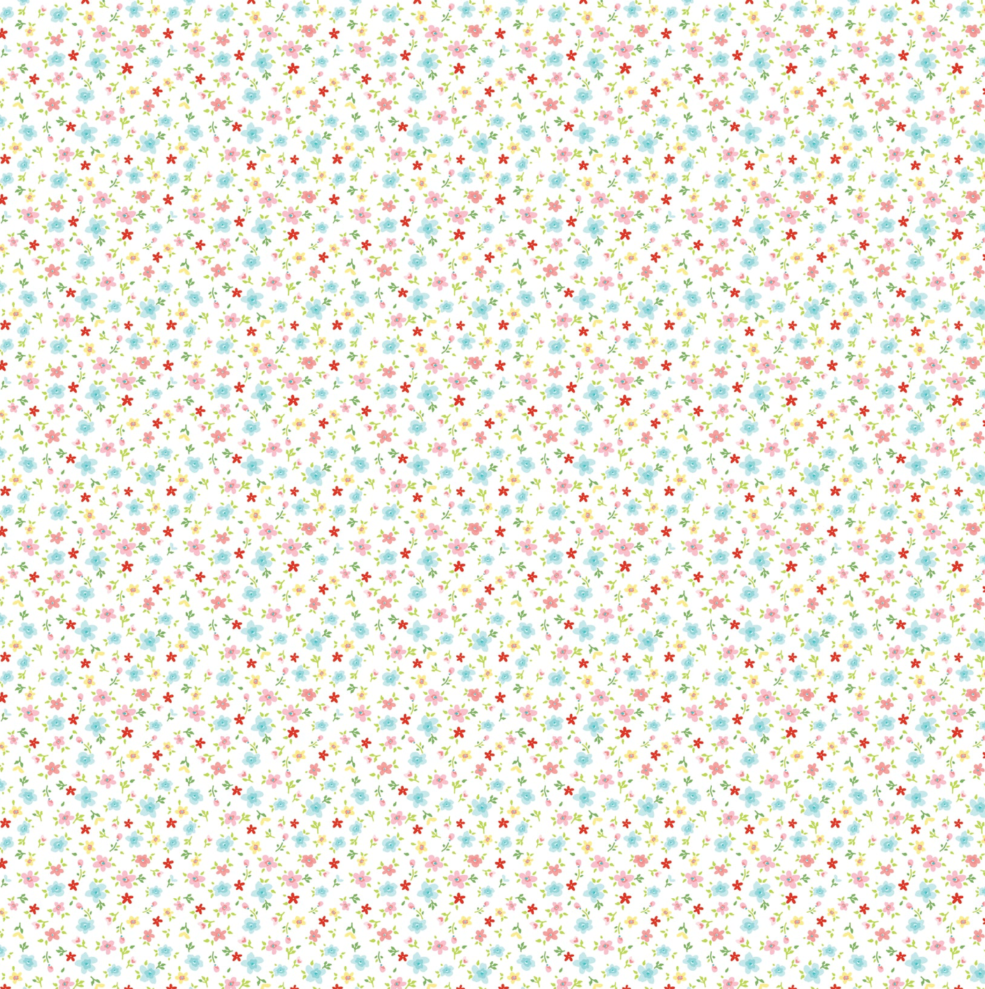 Market Day Tiny Flowers White MK24568, sold by the 1/2 yard, *PRE-ORDER - Good Vibes Quilt Shop