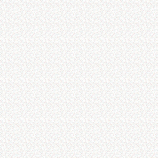 Country Confetti, New White Marshmallow, CC20190, sold by the 1/2 yard - Good Vibes Quilt Shop